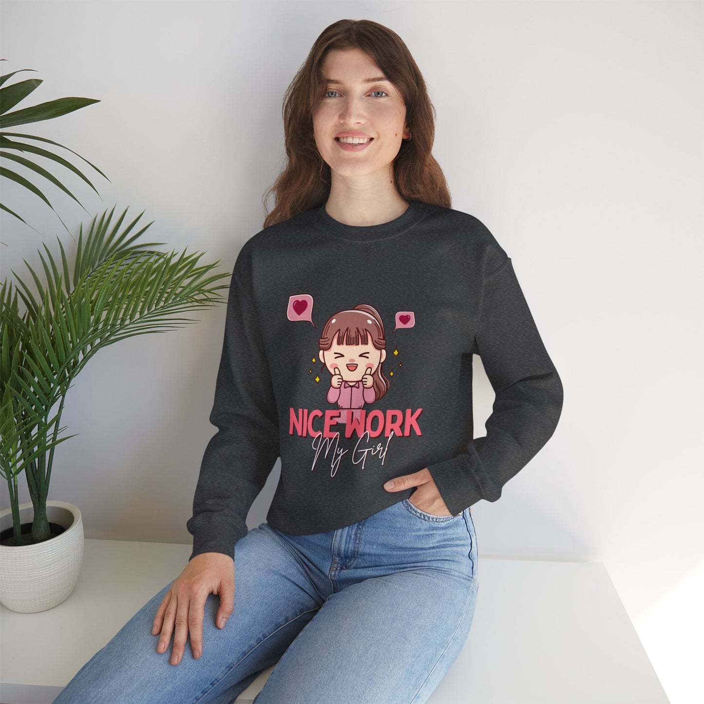 Women's Heavy Blend™ Crewneck Sweatshirt - Clix Bazaar