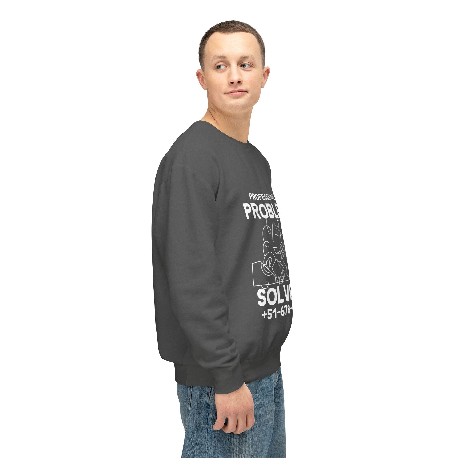 Men's Lightweight Crewneck Sweatshirt - Clix Bazaar