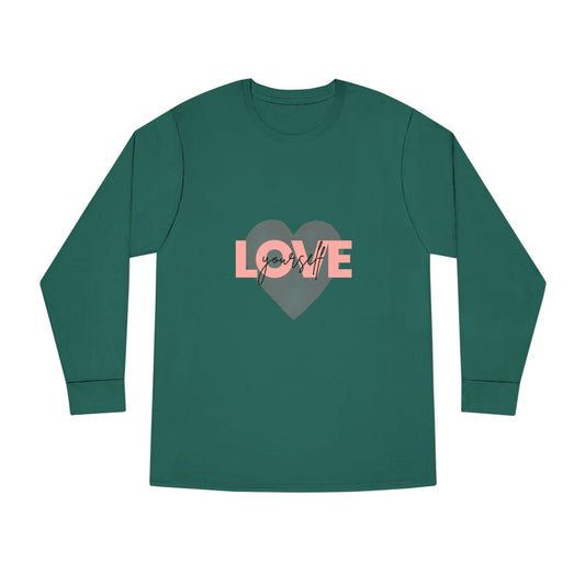 Women's Long Sleeve Crewneck Tee - Clix Bazaar