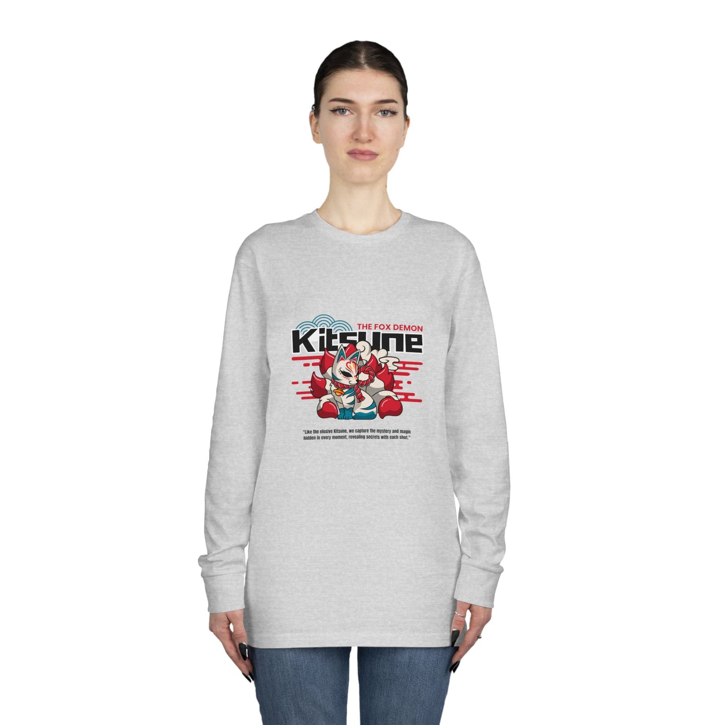 Women's Long Sleeve Crewneck Tee - Clix Bazaar