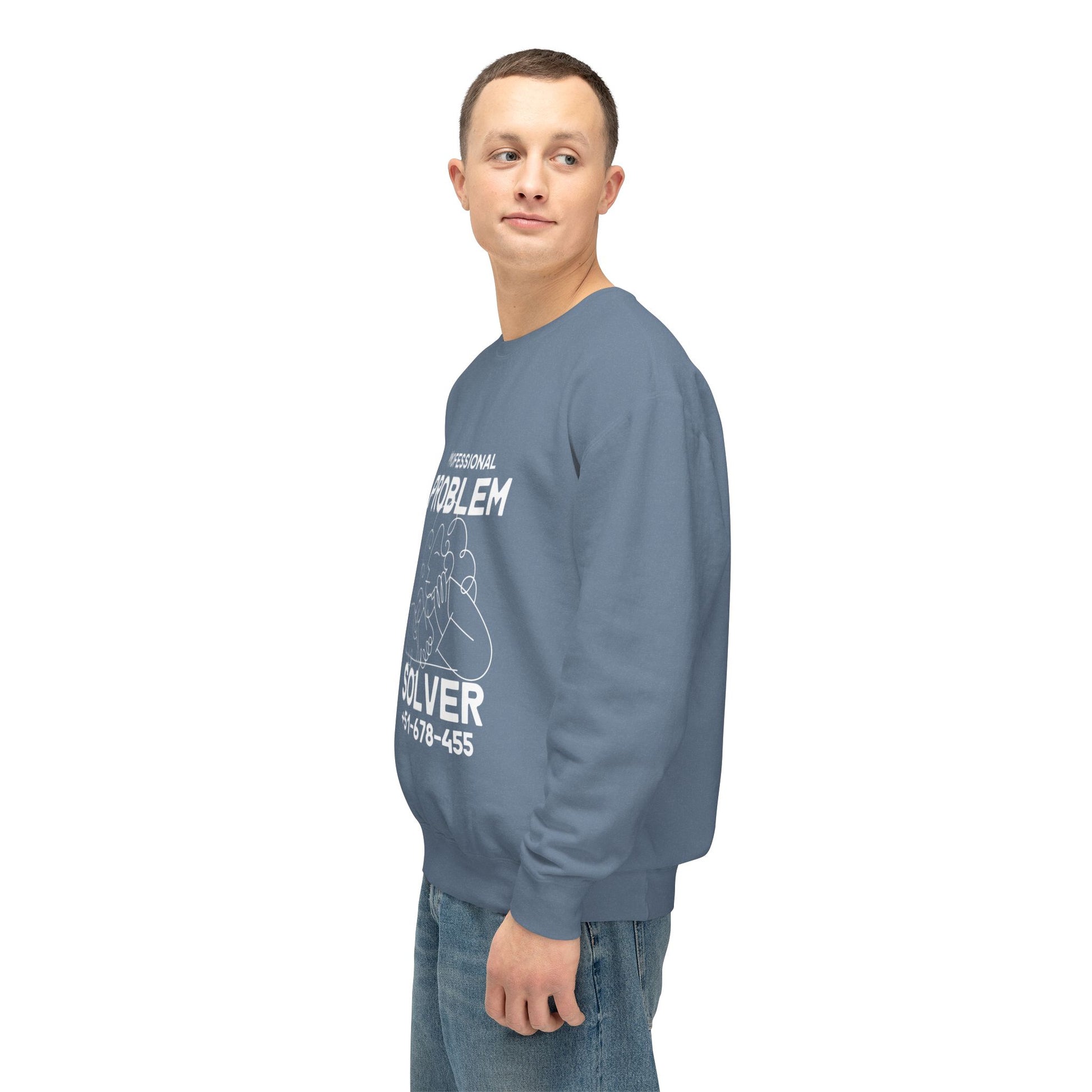 Men's Lightweight Crewneck Sweatshirt - Clix Bazaar