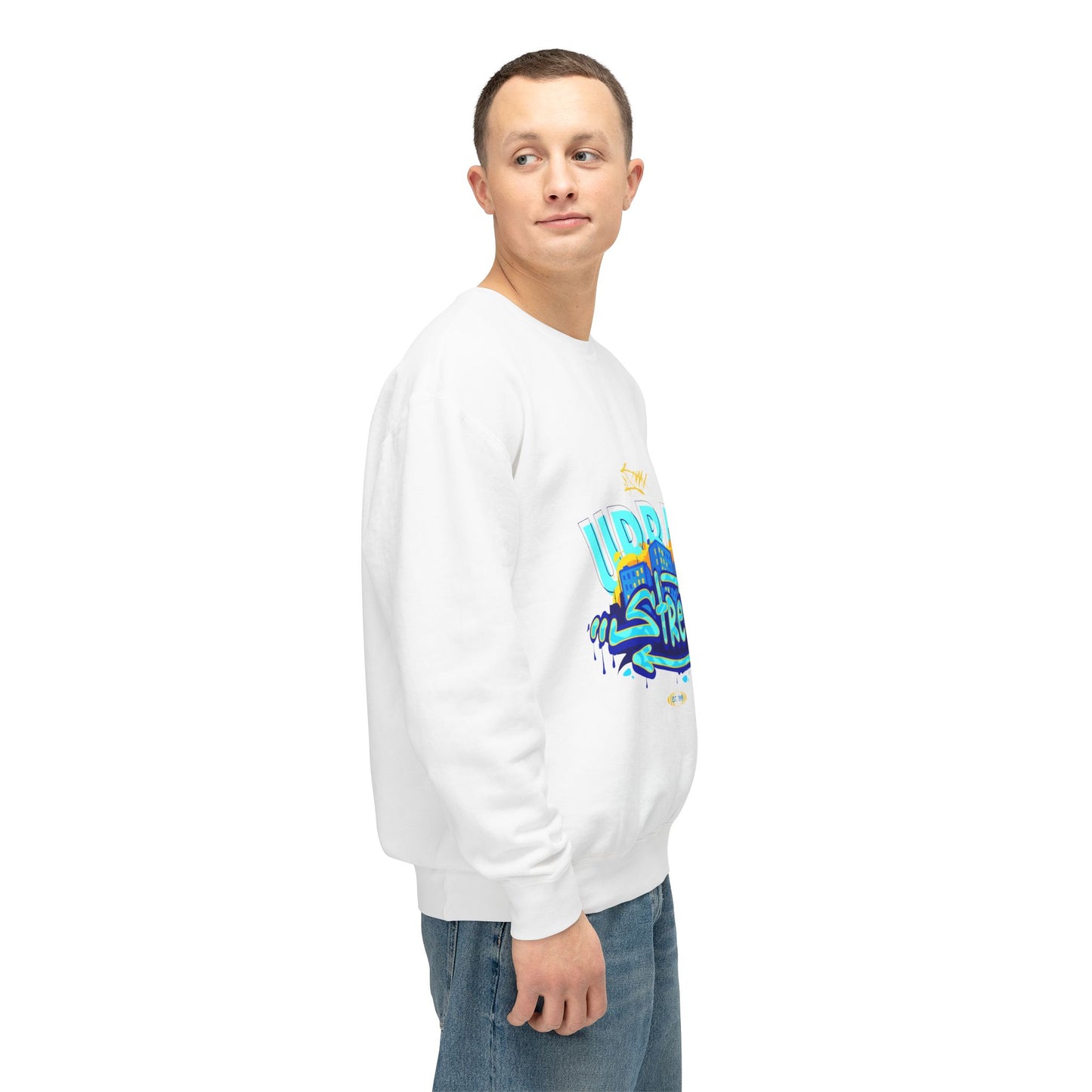 Men's Lightweight Crewneck Sweatshirt - Clix Bazaar