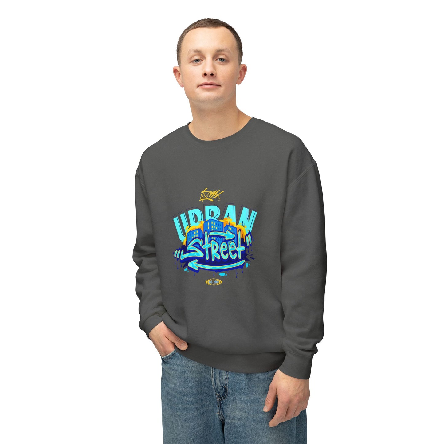 Men's Lightweight Crewneck Sweatshirt - Clix Bazaar