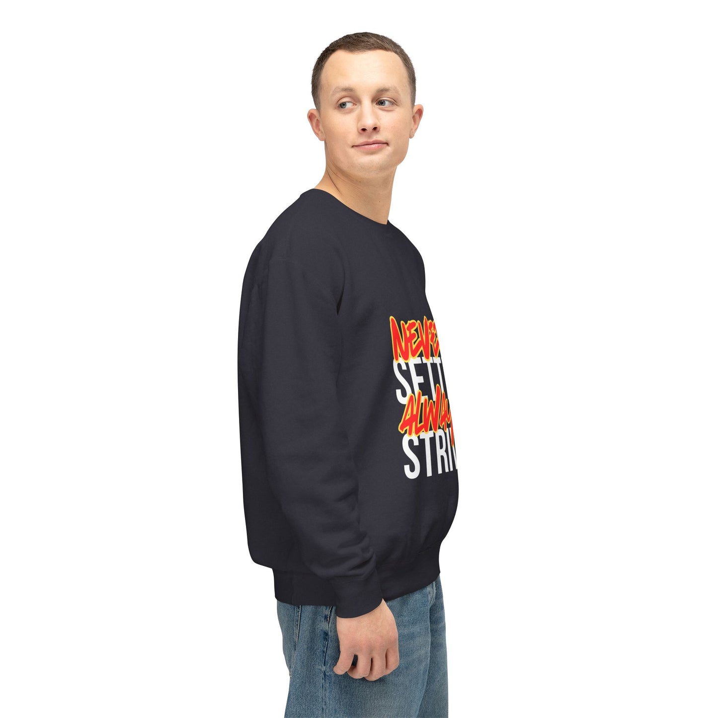 Men's Lightweight Crewneck Sweatshirt - Clix Bazaar