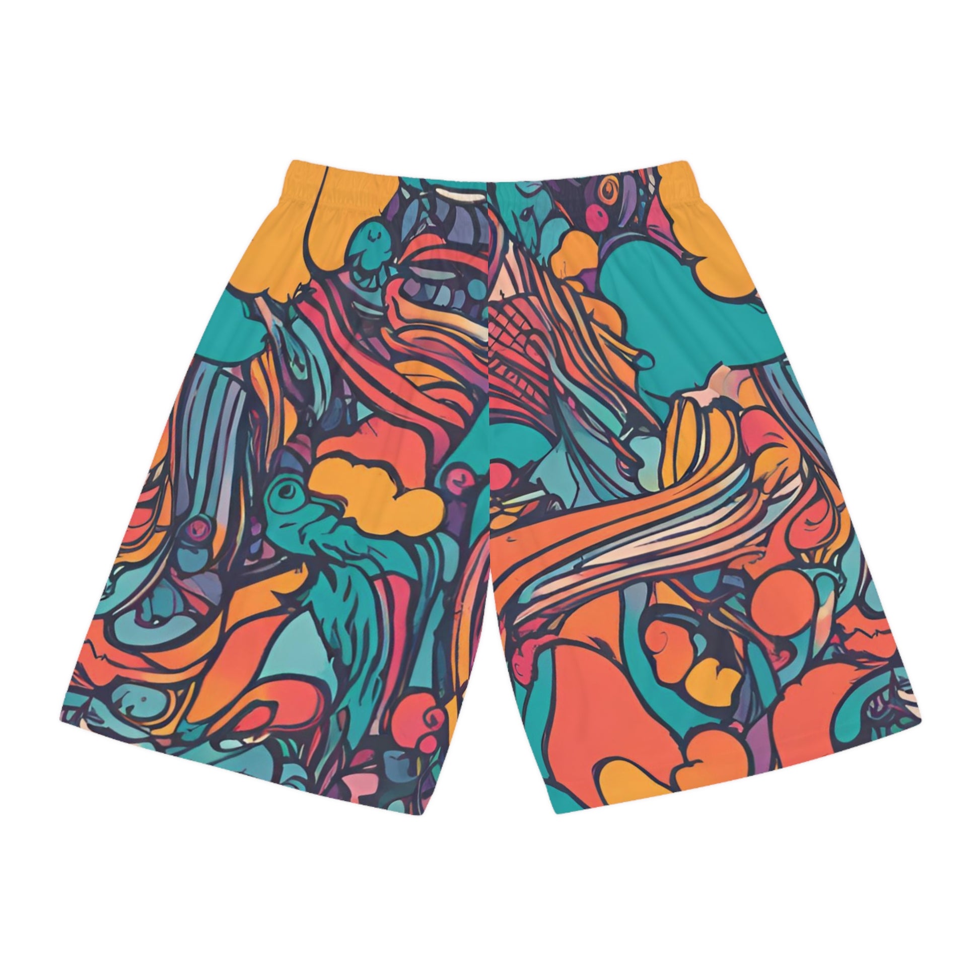 Basketball Shorts (AOP) - Clix Bazaar