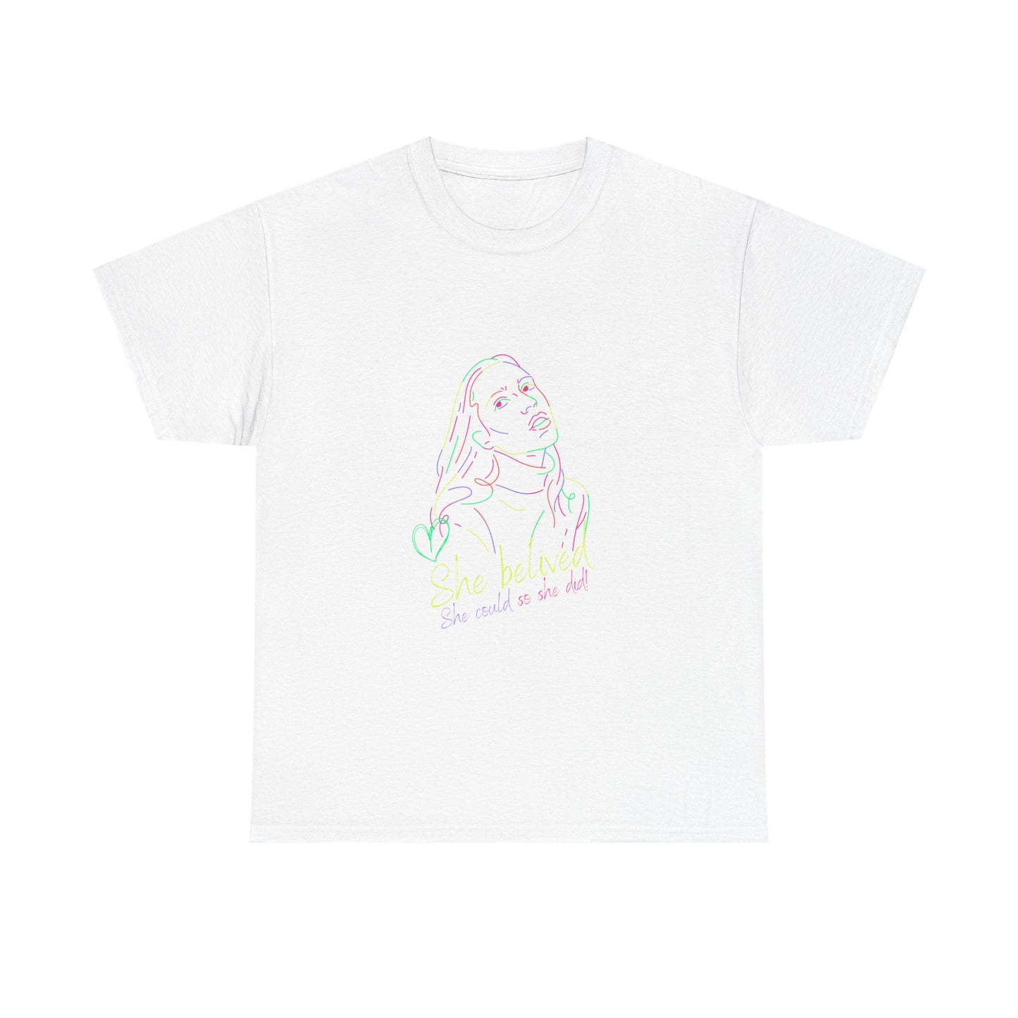 Women's Heavy Cotton Tee - Clix Bazaar