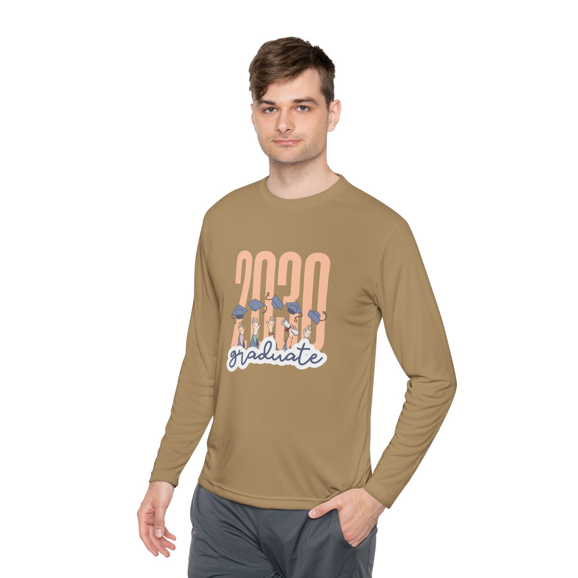 Men's Long Sleeve Tee - Perfect for Graduation Celebrations - Clix Bazaar