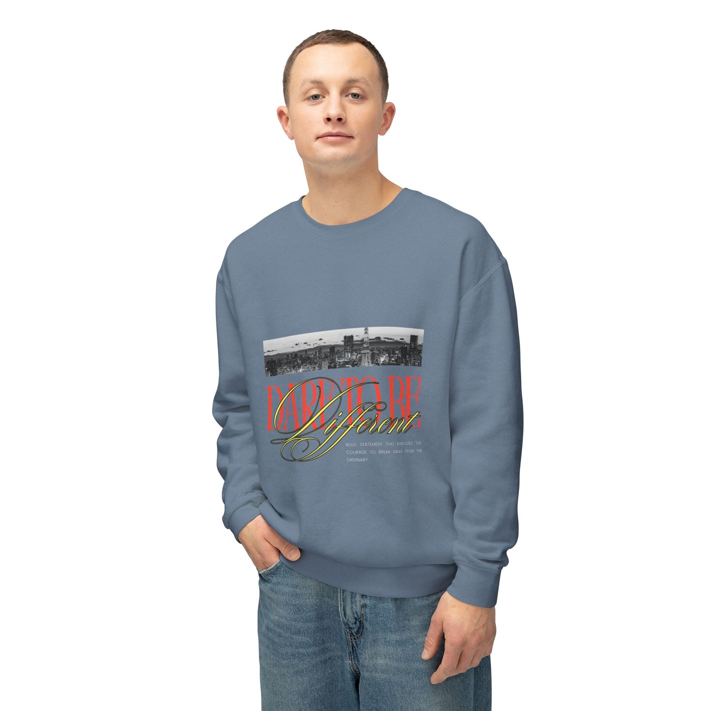 Men's Lightweight Crewneck Sweatshirt - Clix Bazaar