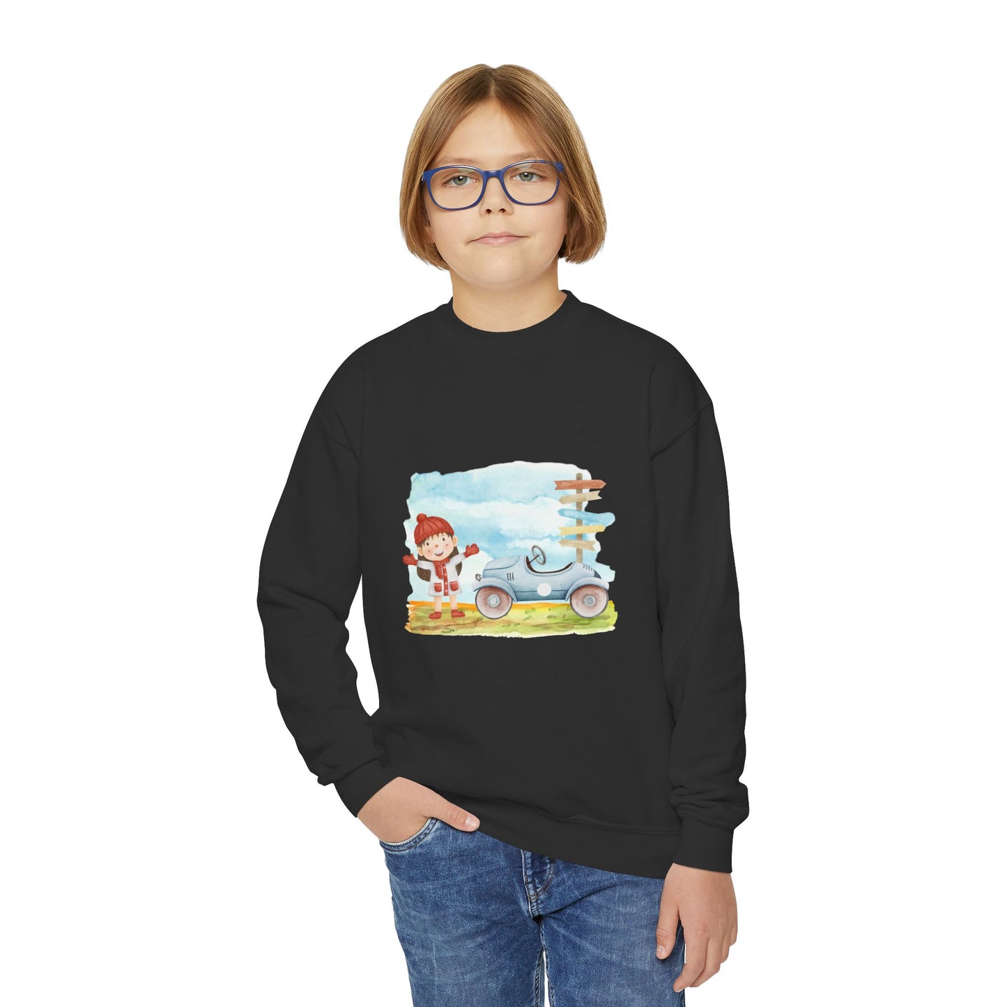 Youth Crewneck Sweatshirt - Clix Bazaar