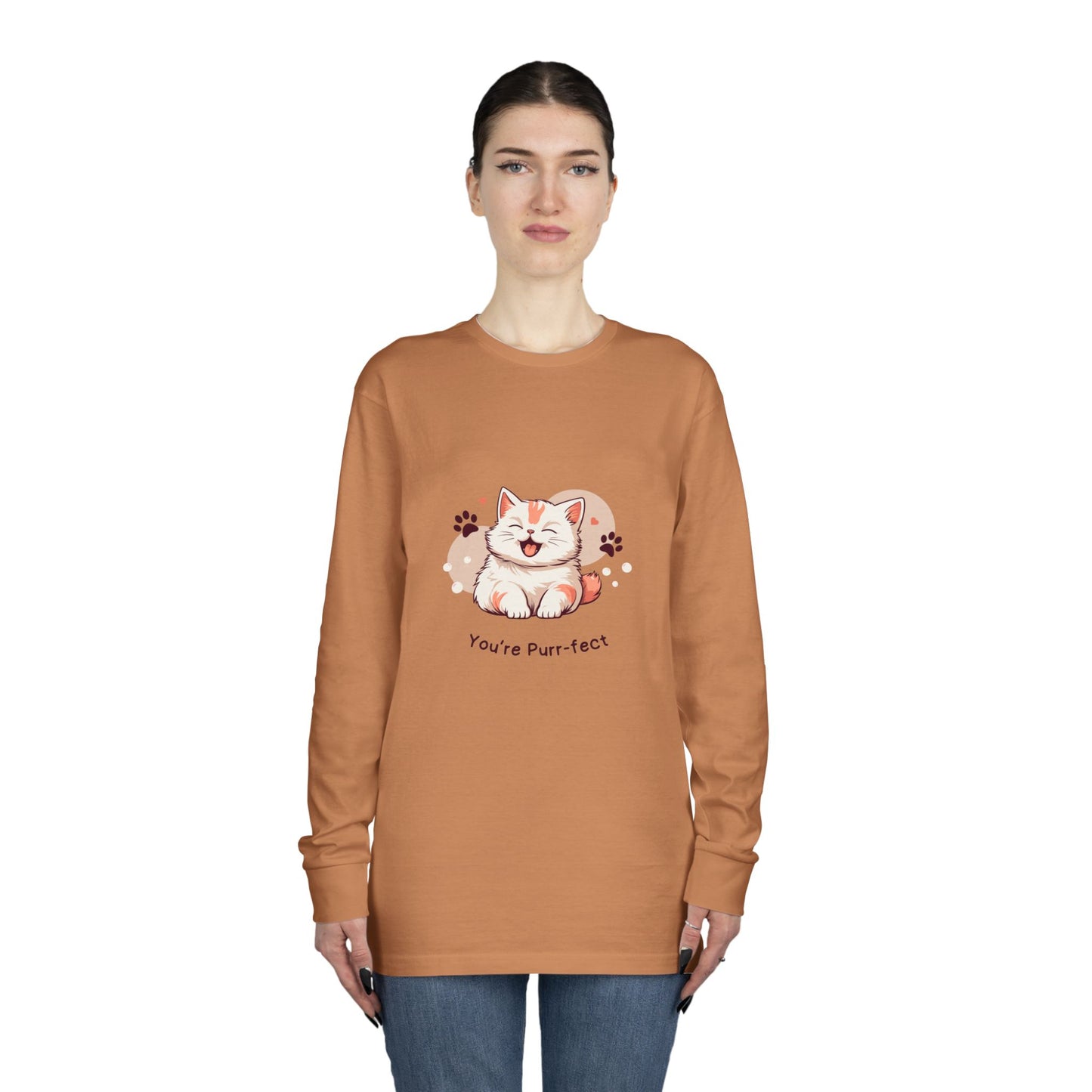 Women's Long Sleeve Crewneck Tee - Clix Bazaar