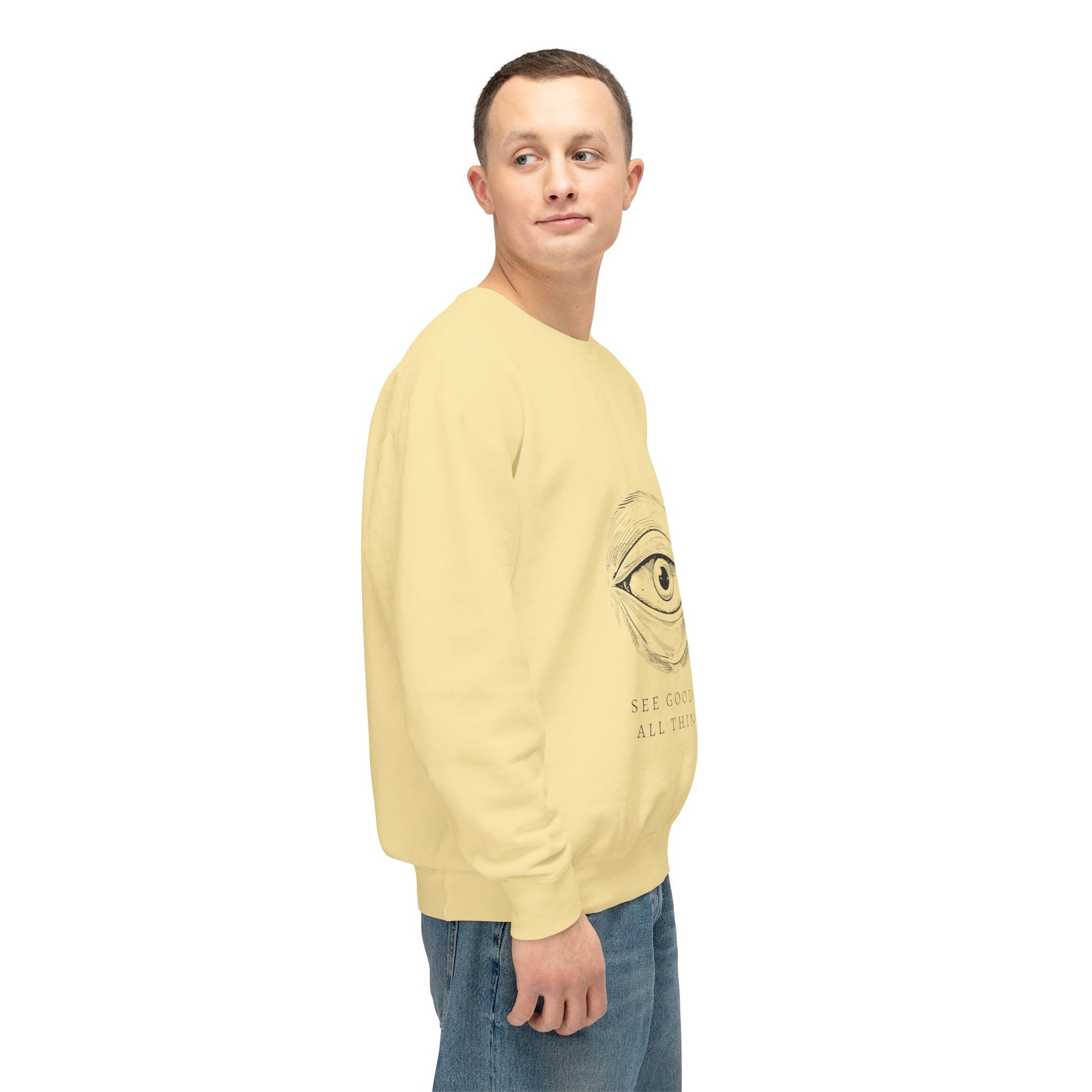 Men's Lightweight Crewneck Sweatshirt - Clix Bazaar