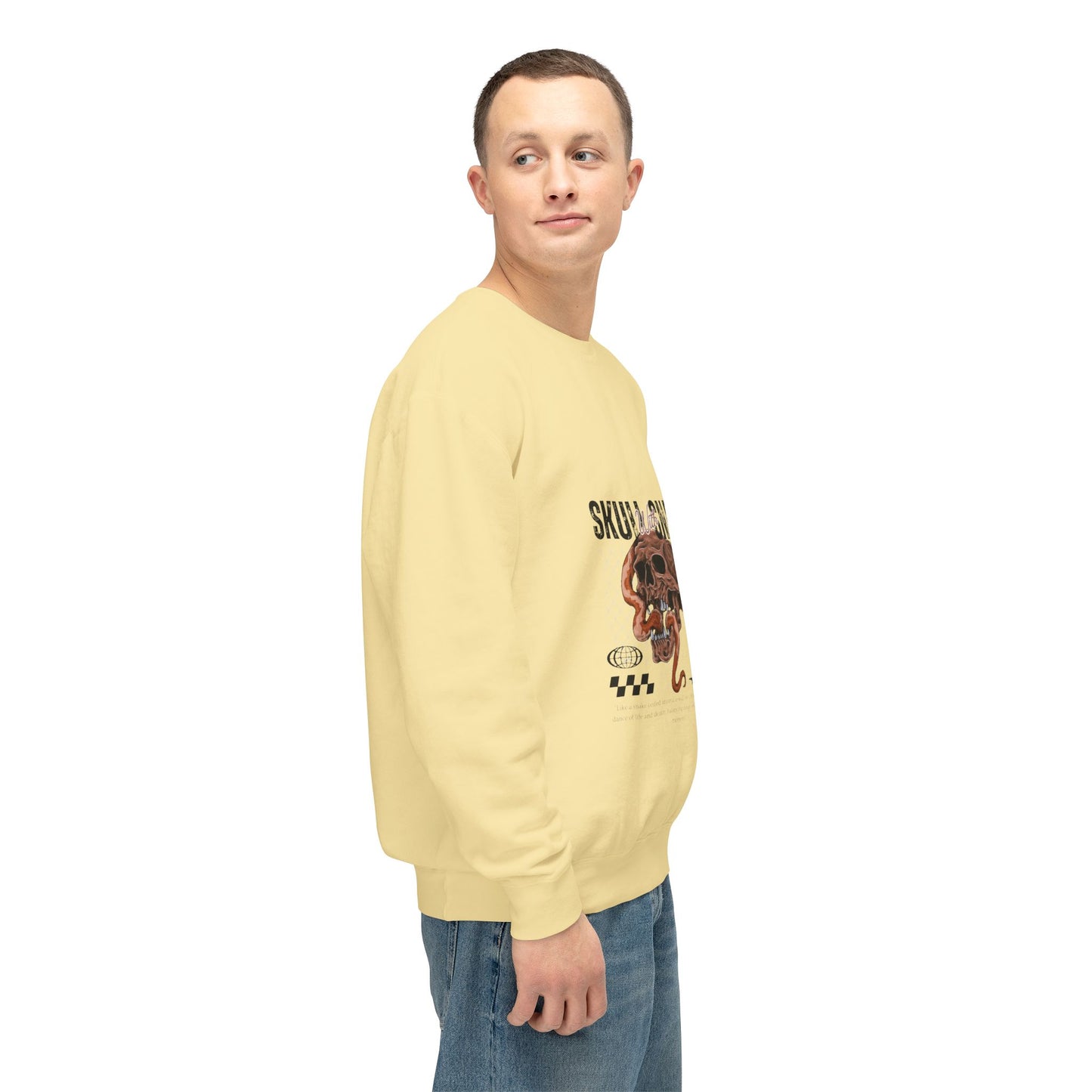 Men's Lightweight Crewneck Sweatshirt - Clix Bazaar