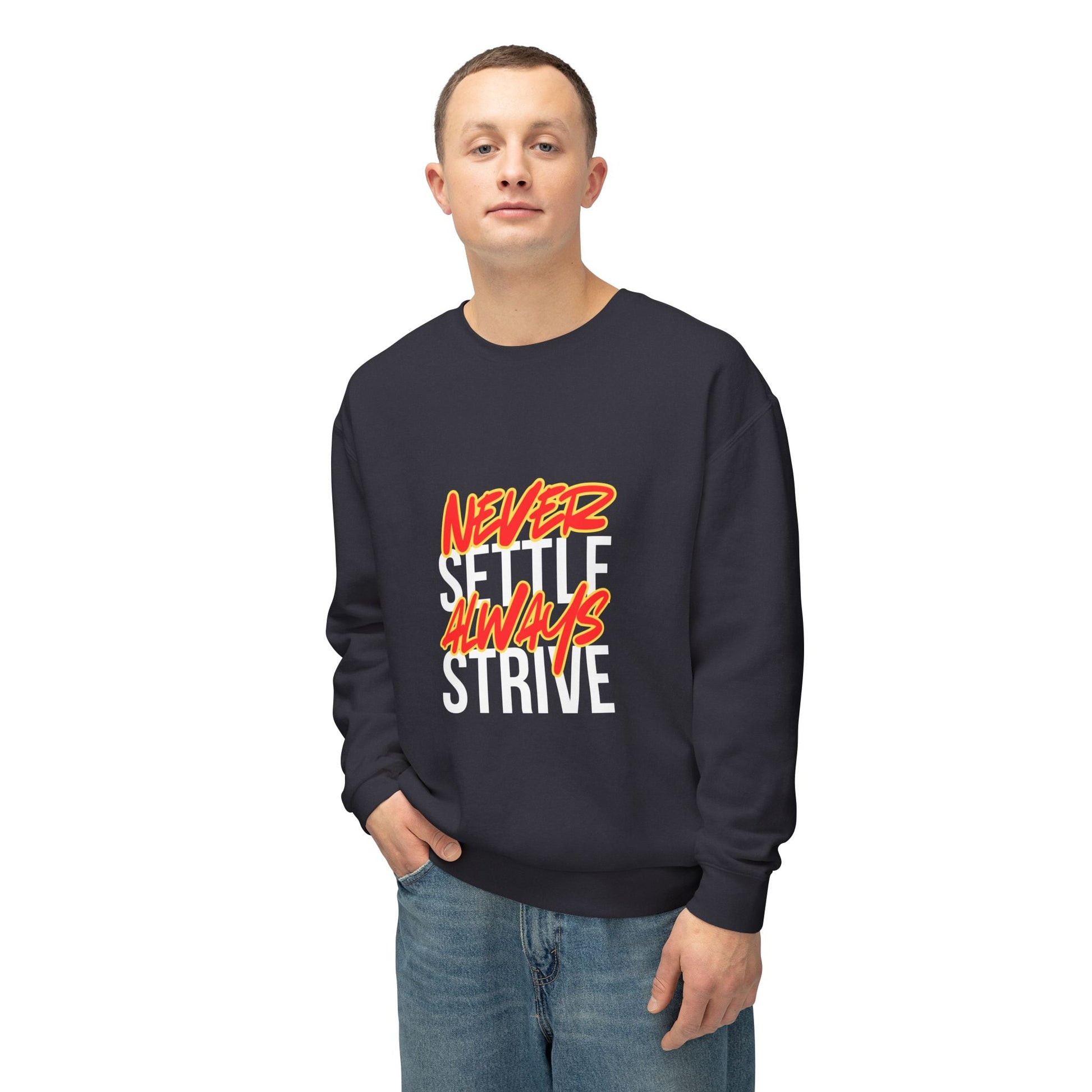 Men's Lightweight Crewneck Sweatshirt - Clix Bazaar