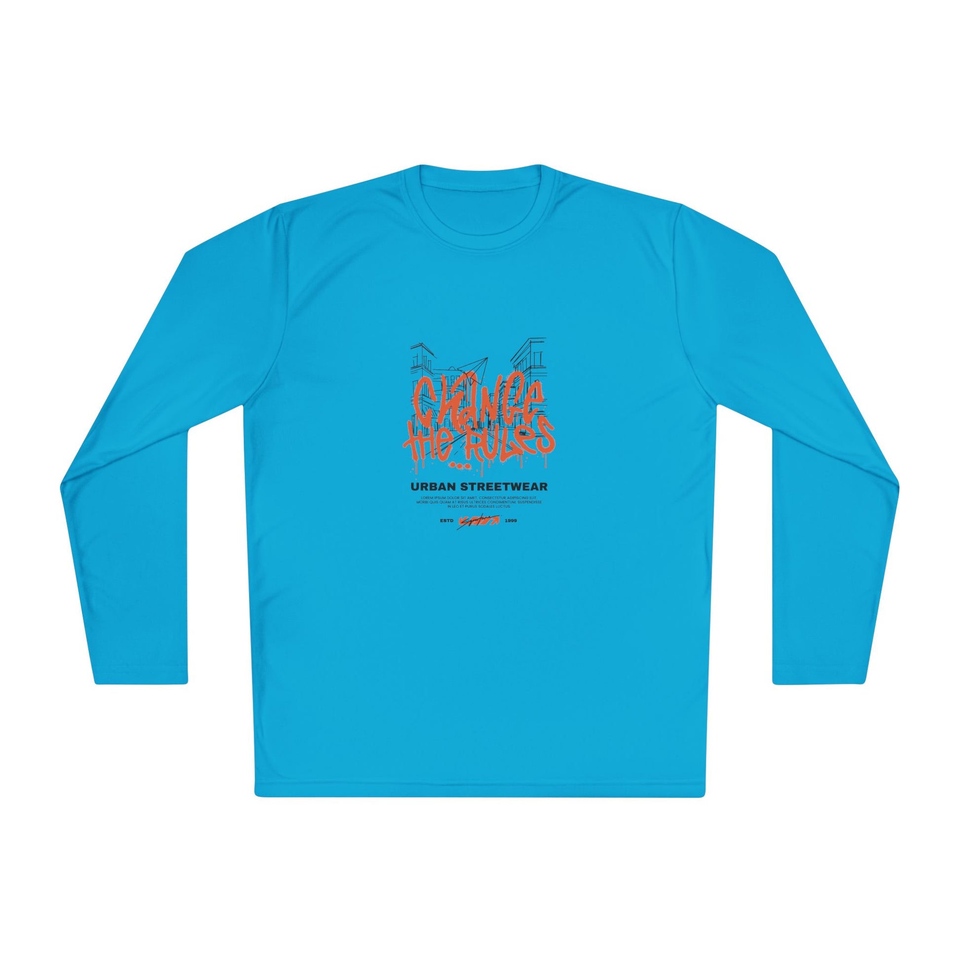 Men's Long Sleeve Tee - Climb the Rules - Clix Bazaar