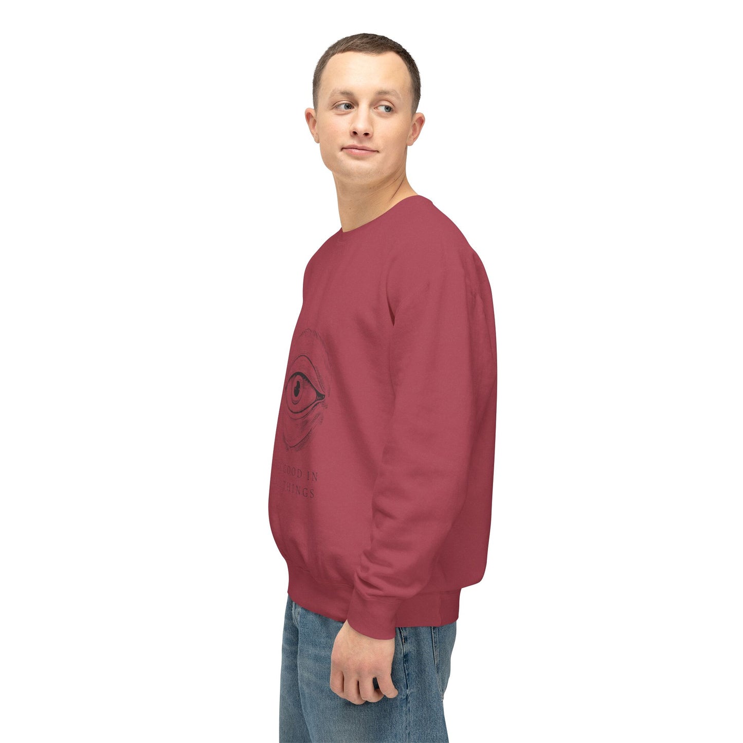 Men's Lightweight Crewneck Sweatshirt - Clix Bazaar