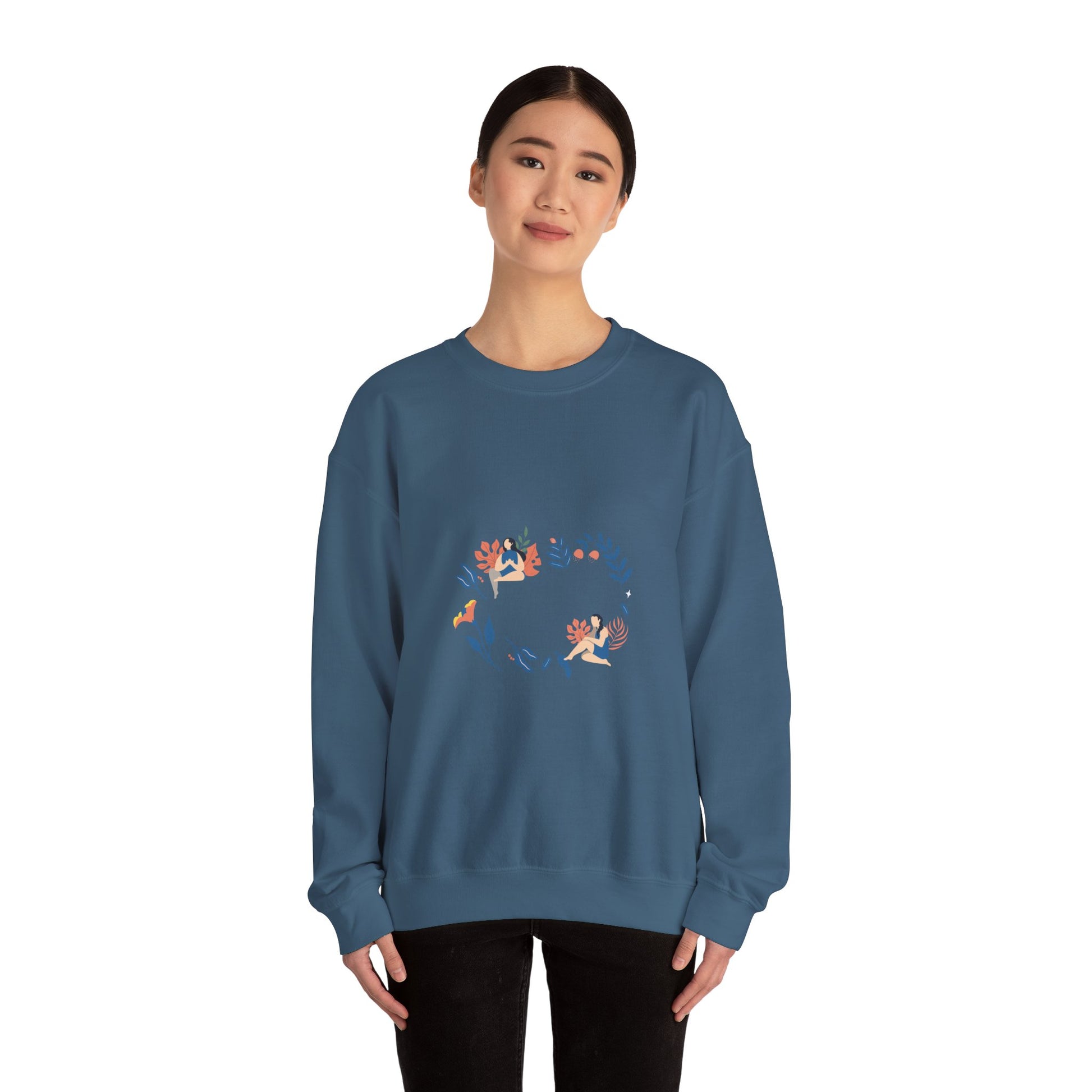 Women's Heavy Blend™ Crewneck Sweatshirt - Clix Bazaar