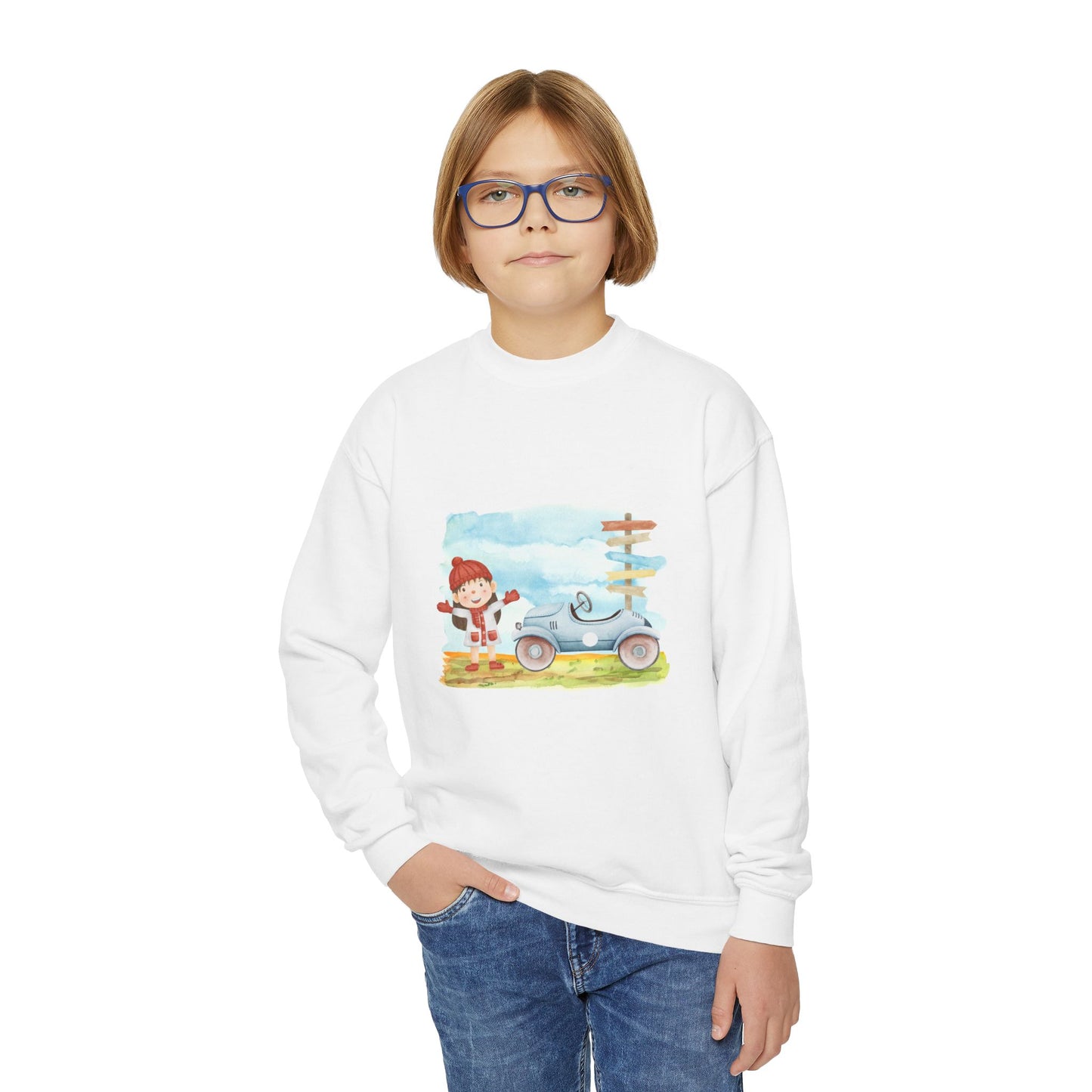 Youth Crewneck Sweatshirt - Clix Bazaar