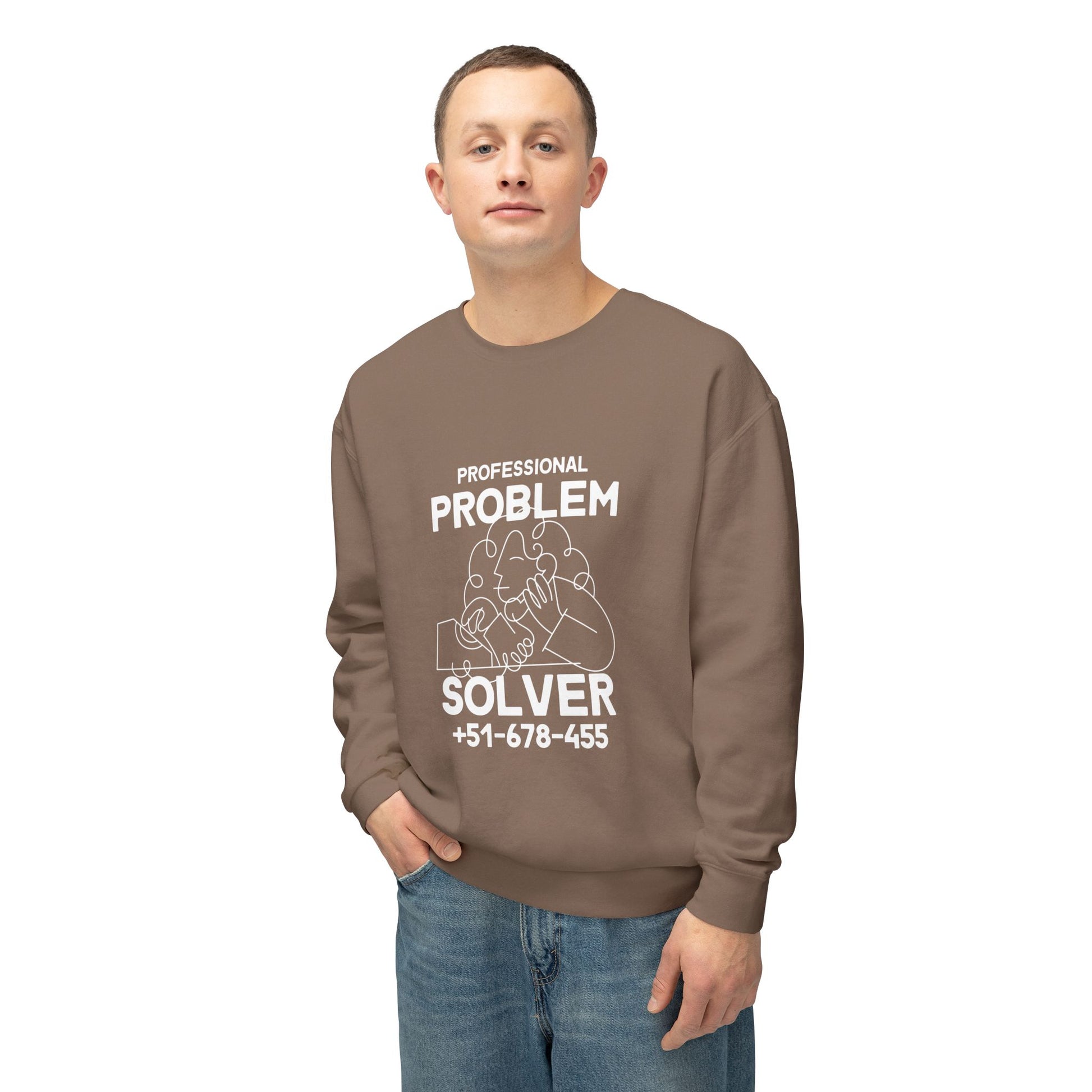 Men's Lightweight Crewneck Sweatshirt - Clix Bazaar