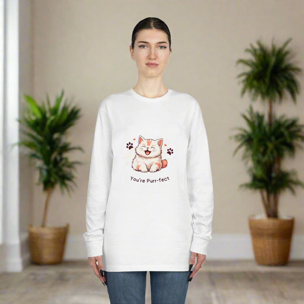 Women's Long Sleeve Crewneck Tee - Clix Bazaar