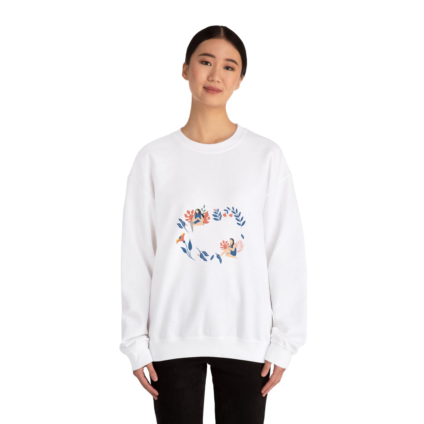 Women's Heavy Blend™ Crewneck Sweatshirt - Clix Bazaar