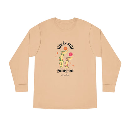 Women's Long Sleeve Crewneck Tee - Clix Bazaar