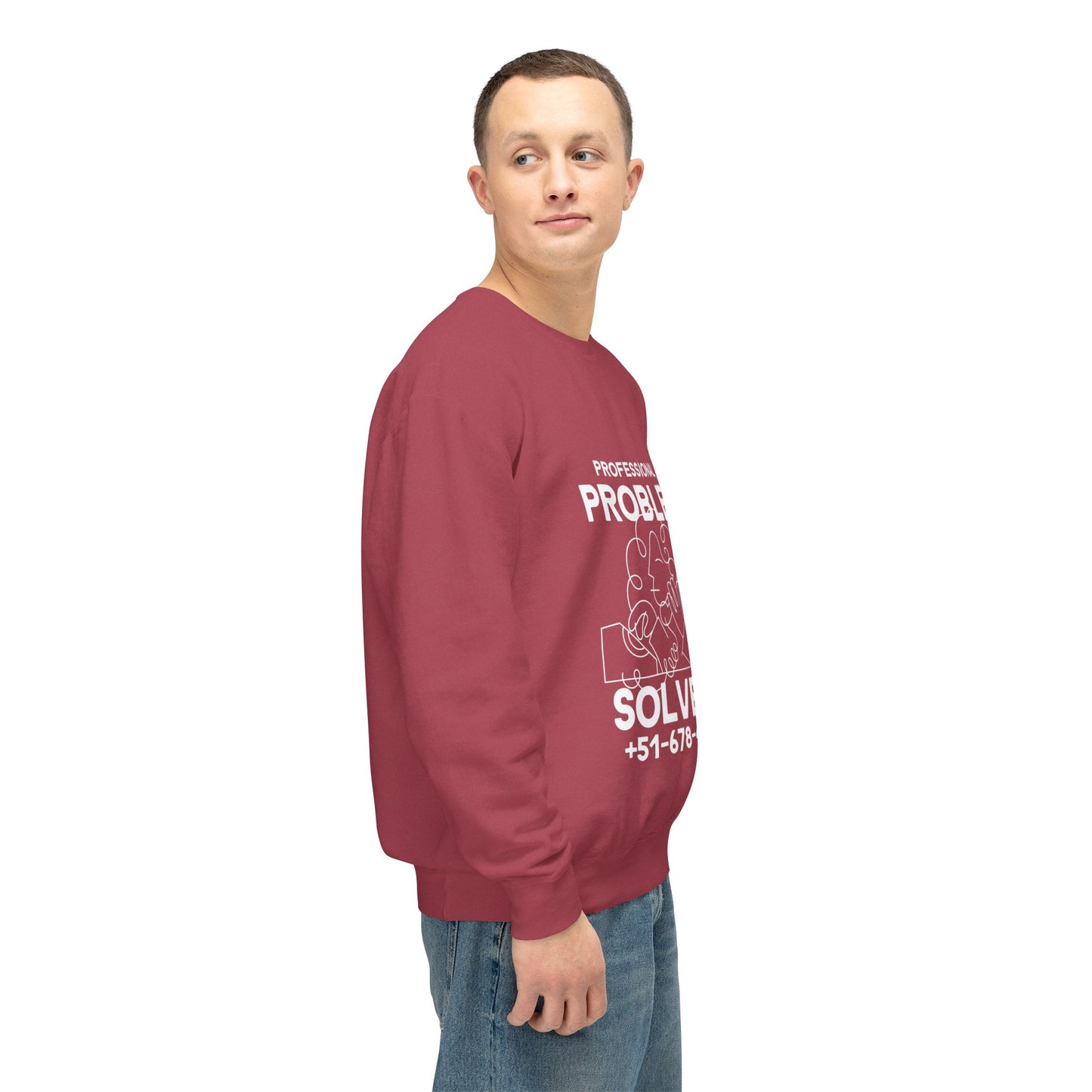 Men's Lightweight Crewneck Sweatshirt - Clix Bazaar