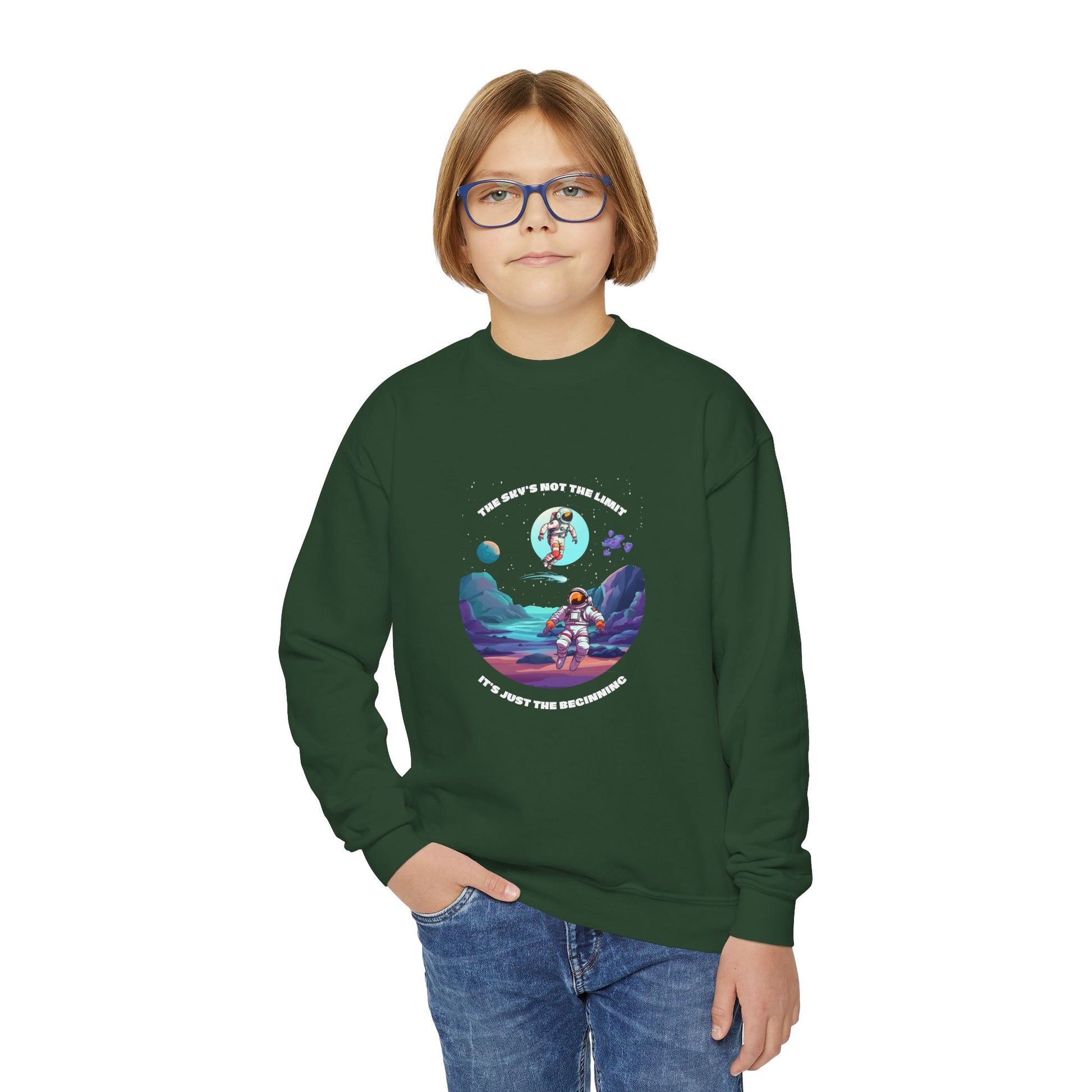 Youth Crewneck Sweatshirt - Clix Bazaar