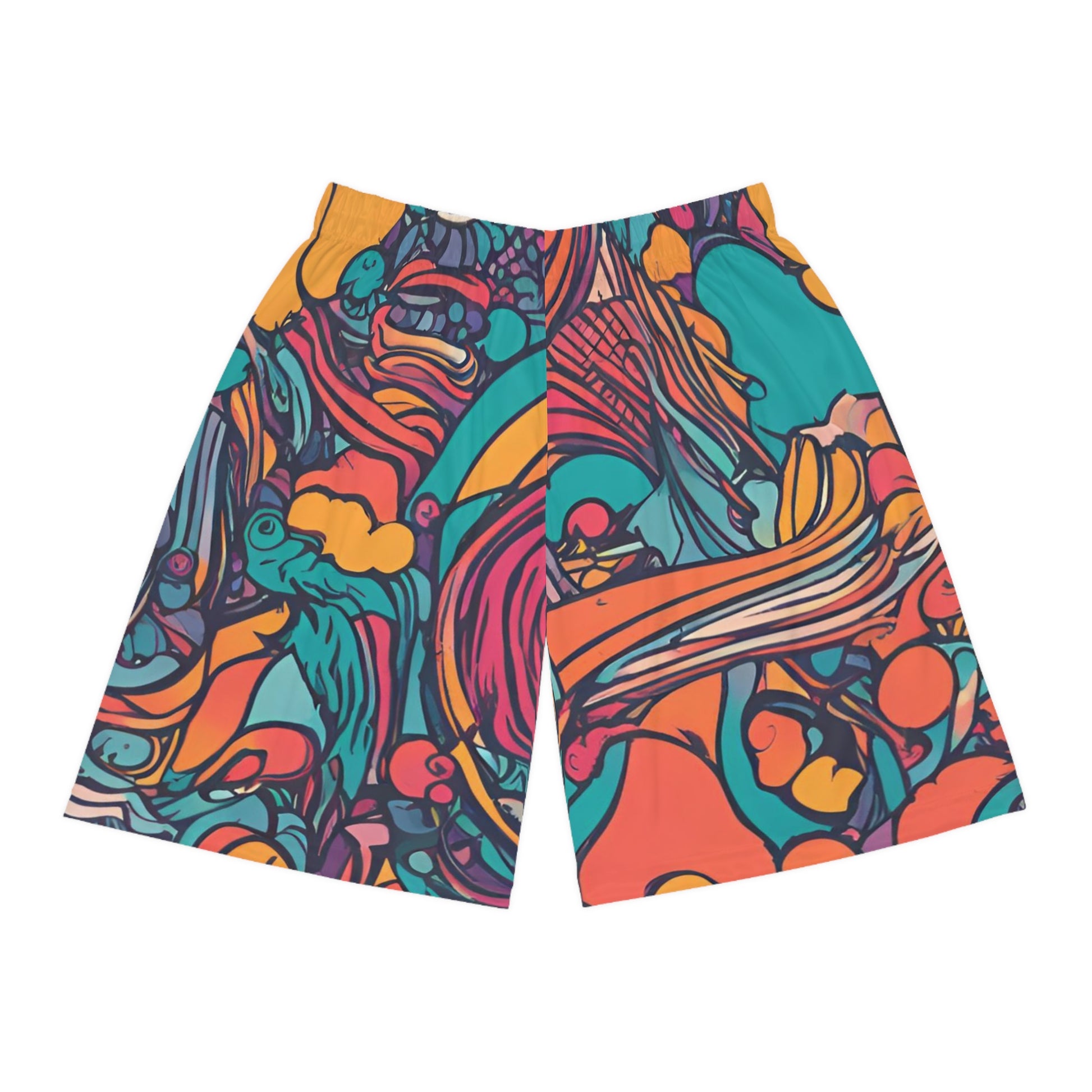 Basketball Shorts (AOP) - Clix Bazaar