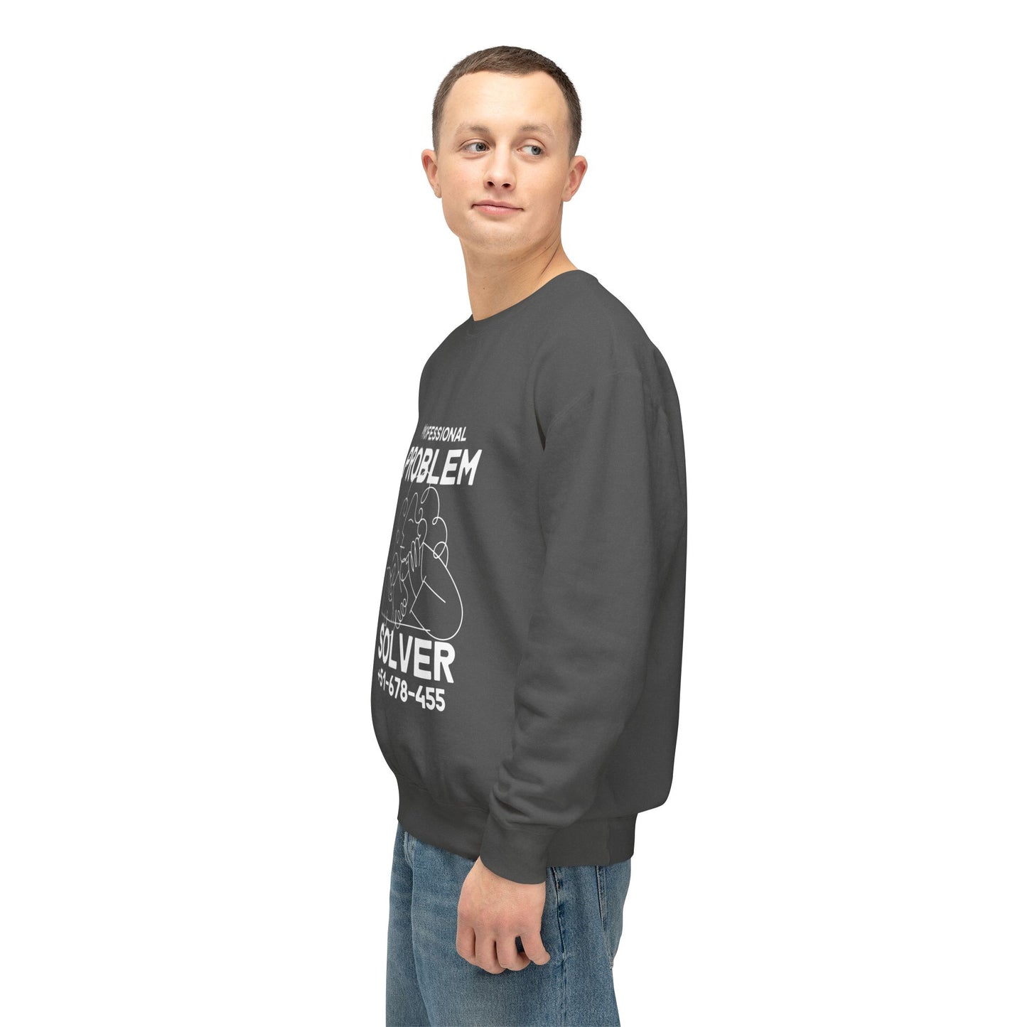 Men's Lightweight Crewneck Sweatshirt - Clix Bazaar