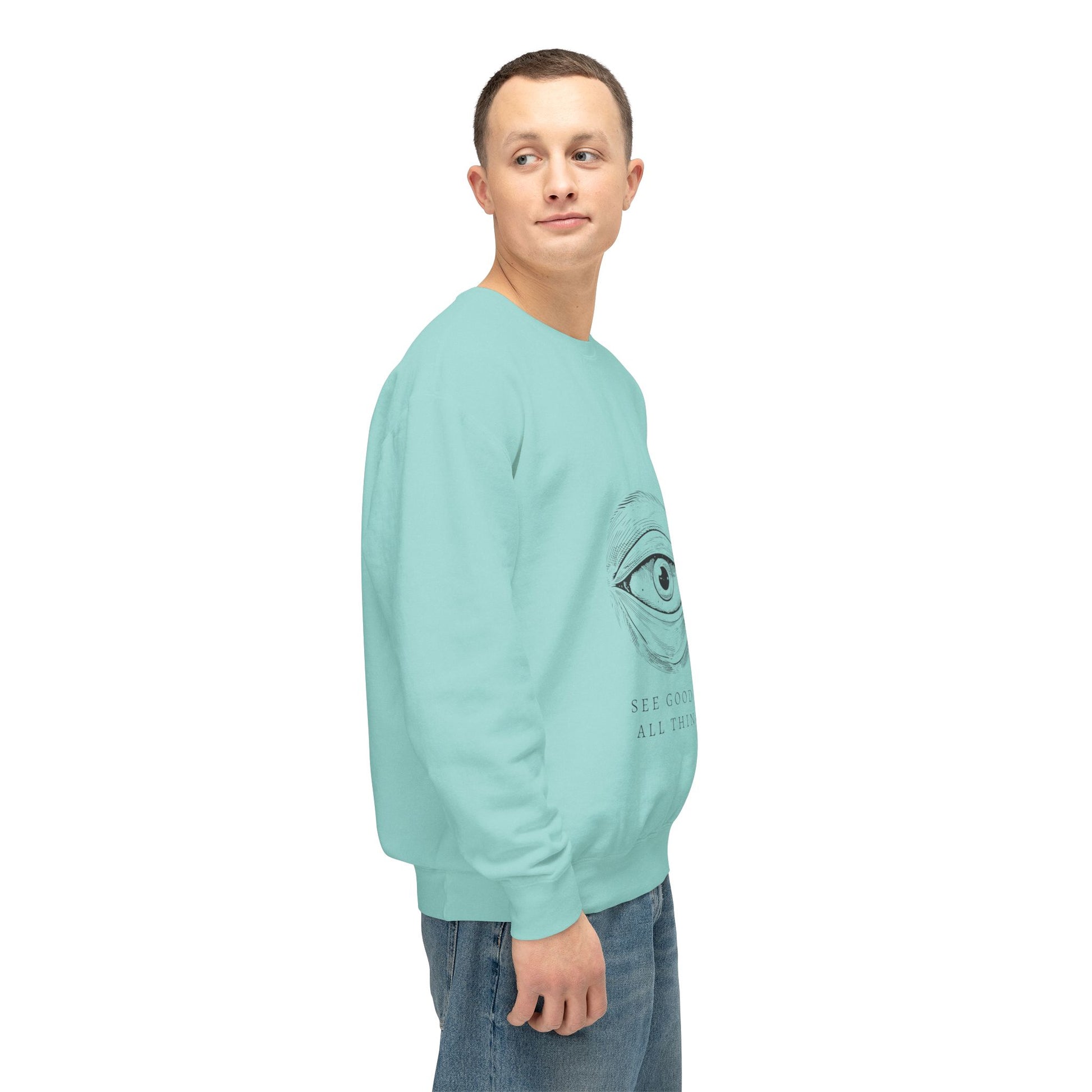 Men's Lightweight Crewneck Sweatshirt - Clix Bazaar