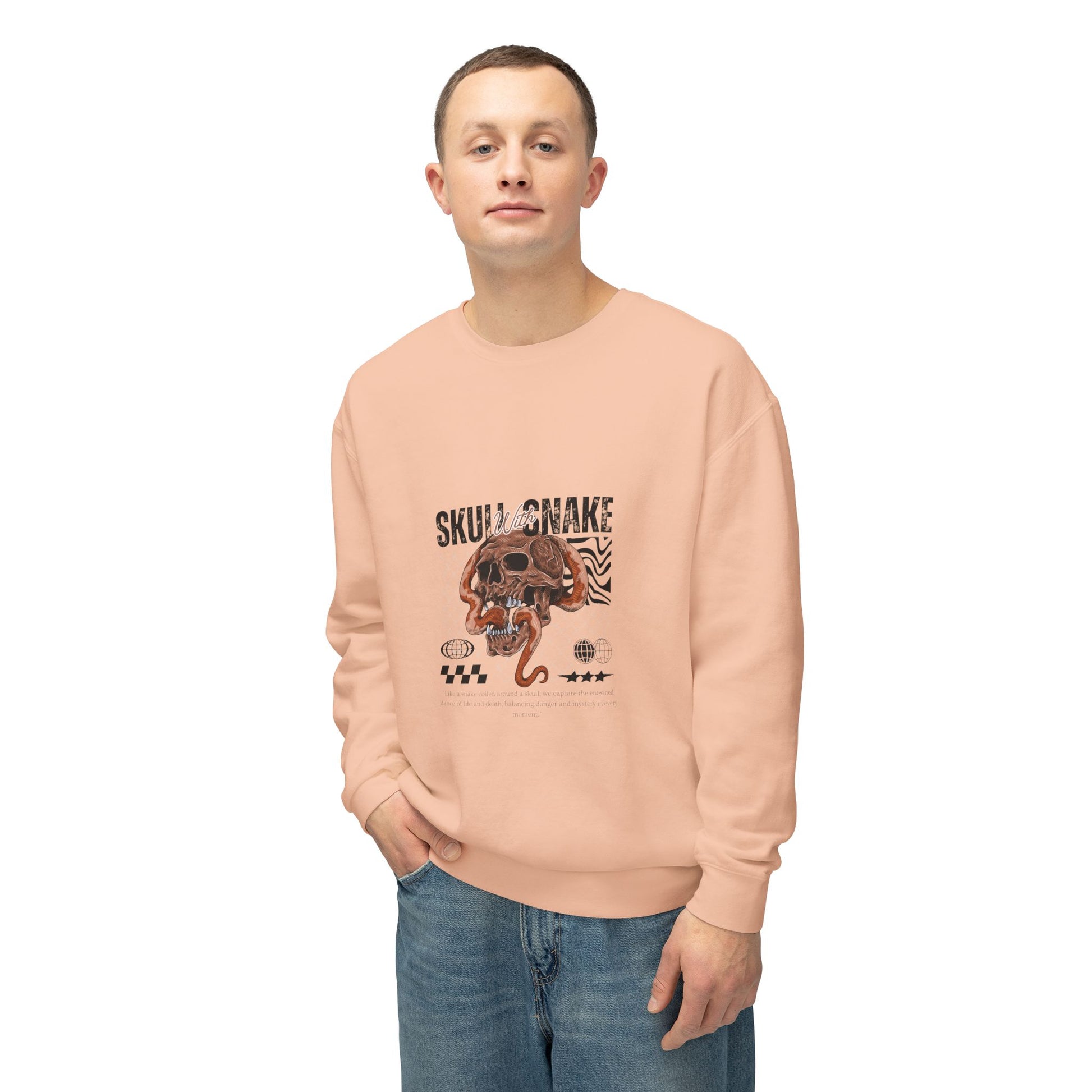 Men's Lightweight Crewneck Sweatshirt - Clix Bazaar