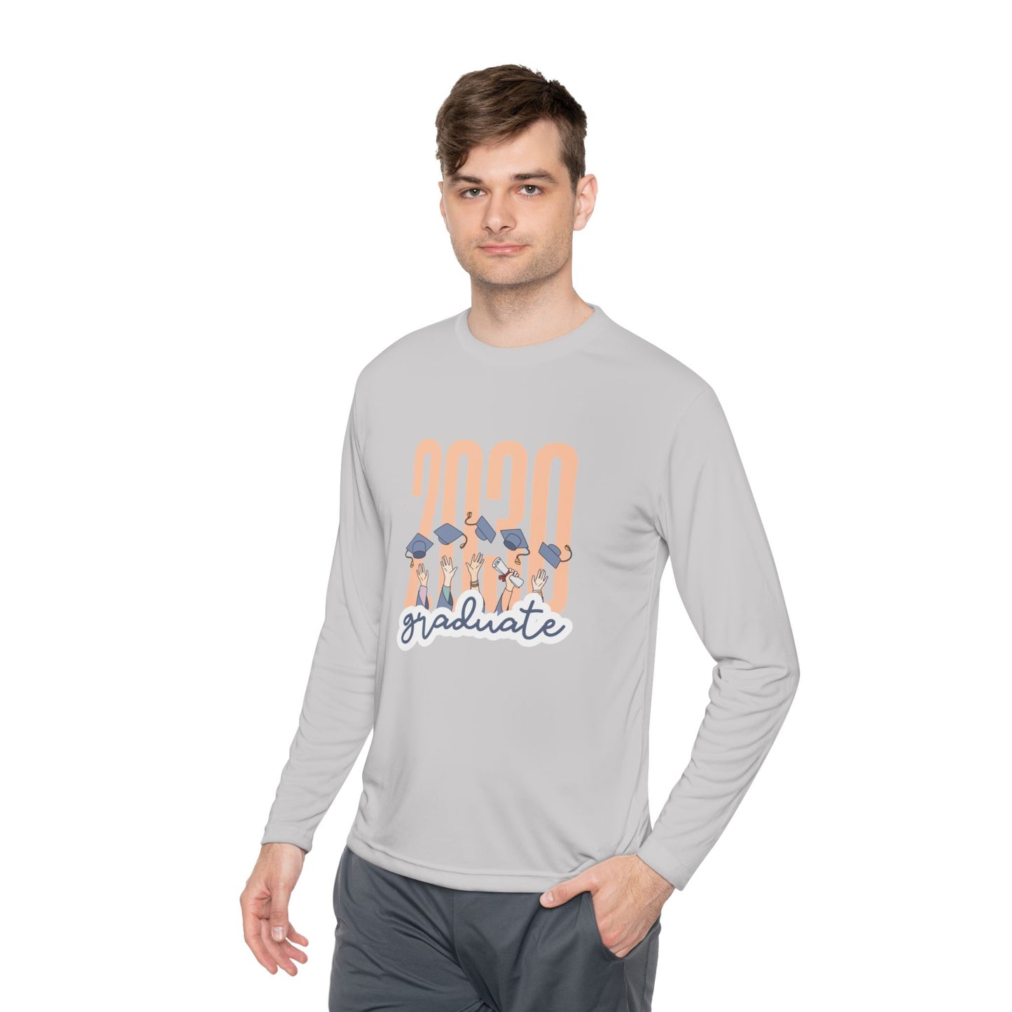 Men's Long Sleeve Tee - Perfect for Graduation Celebrations - Clix Bazaar