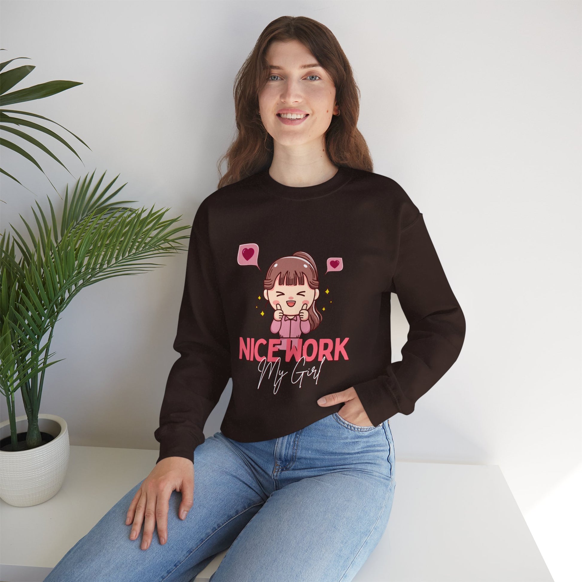 Women's Heavy Blend™ Crewneck Sweatshirt - Clix Bazaar