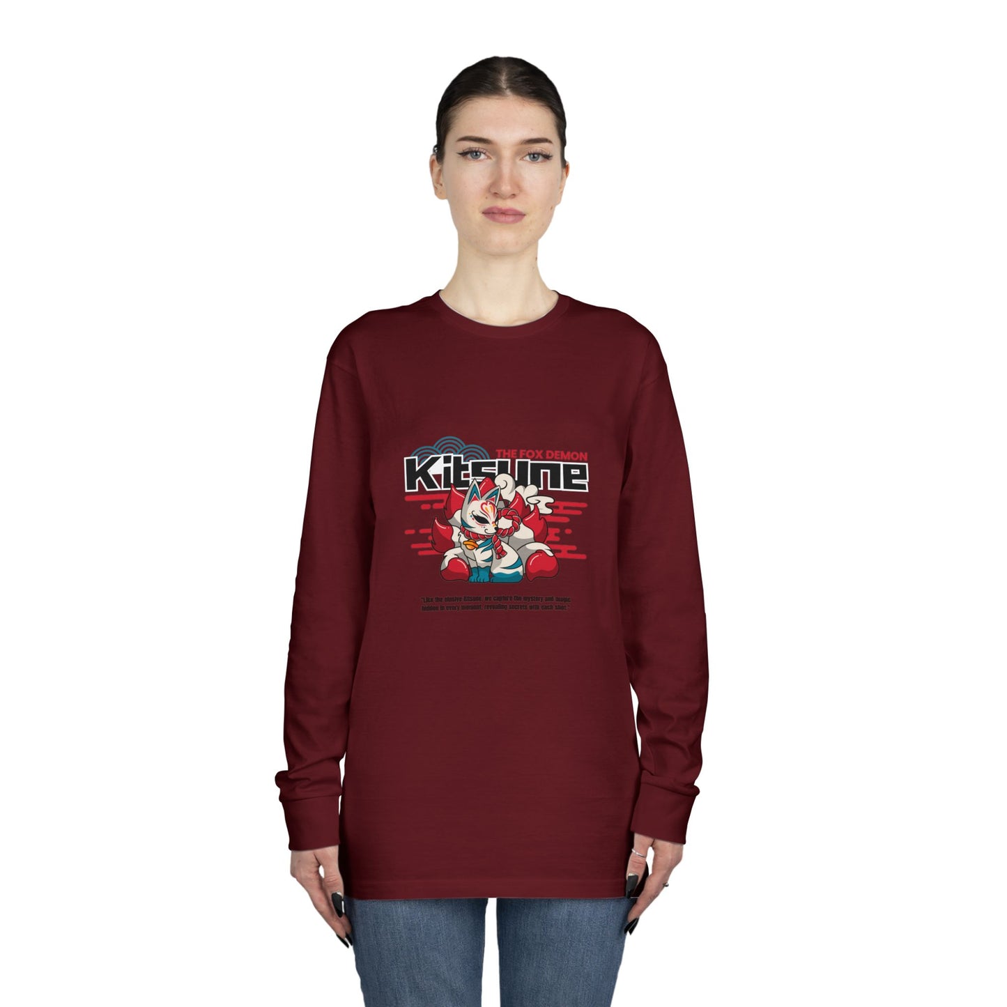 Women's Long Sleeve Crewneck Tee - Clix Bazaar