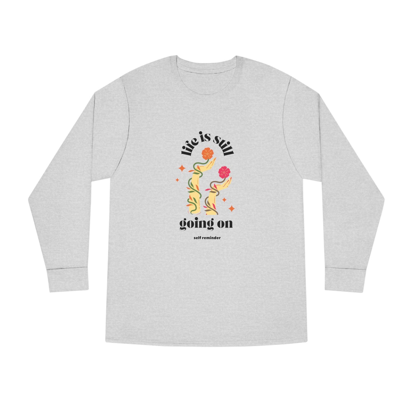 Women's Long Sleeve Crewneck Tee - Clix Bazaar