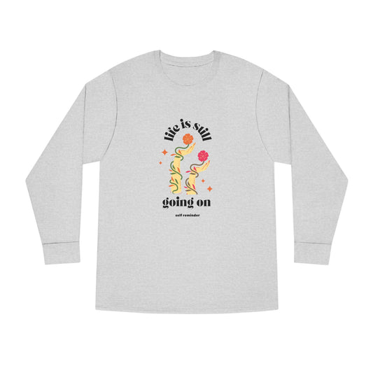 Women's Long Sleeve Crewneck Tee - Clix Bazaar