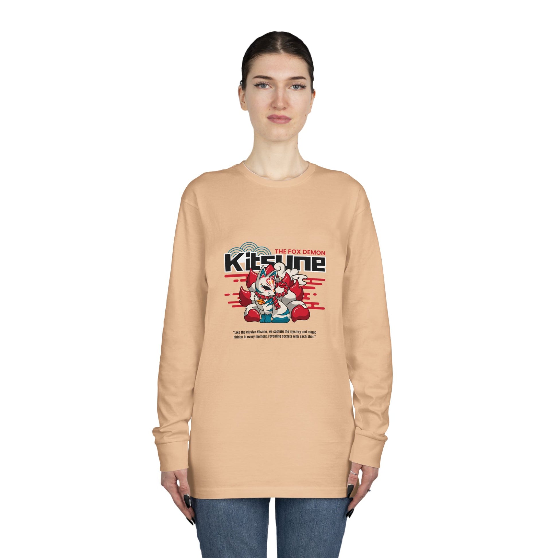 Women's Long Sleeve Crewneck Tee - Clix Bazaar