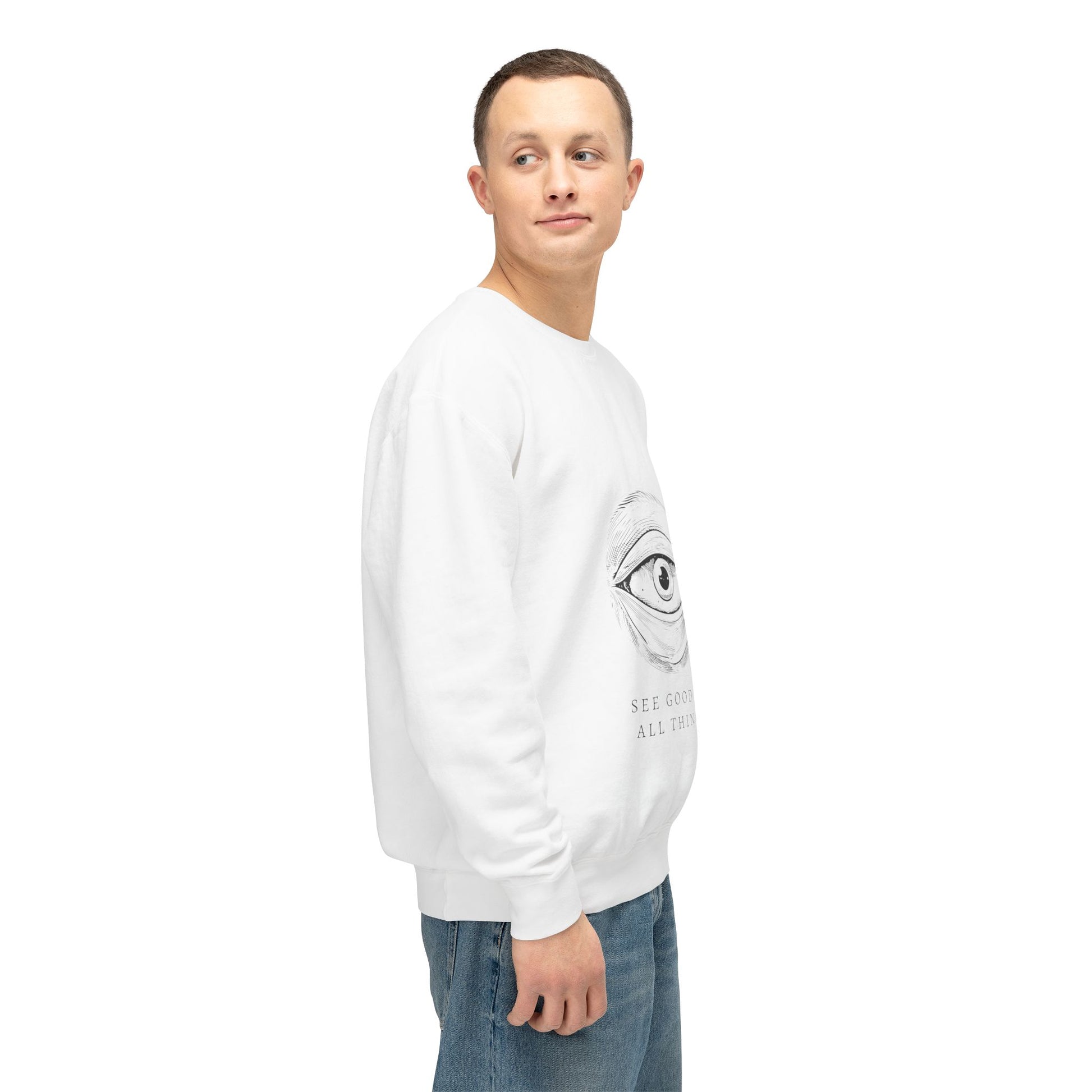 Men's Lightweight Crewneck Sweatshirt - Clix Bazaar