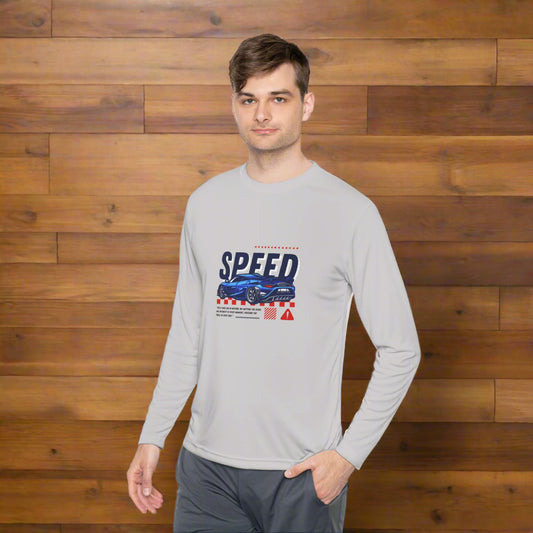 Men's Long Sleeve Tee - Speed Racer Graphic Tee - Clix Bazaar