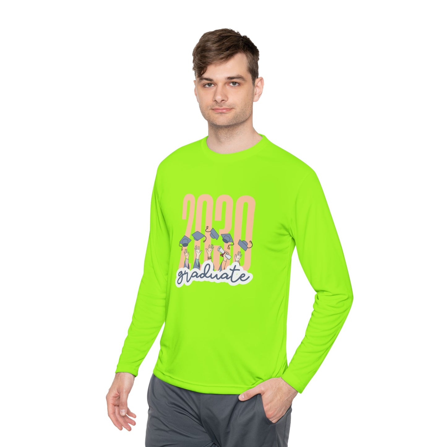 Men's Long Sleeve Tee - Perfect for Graduation Celebrations - Clix Bazaar