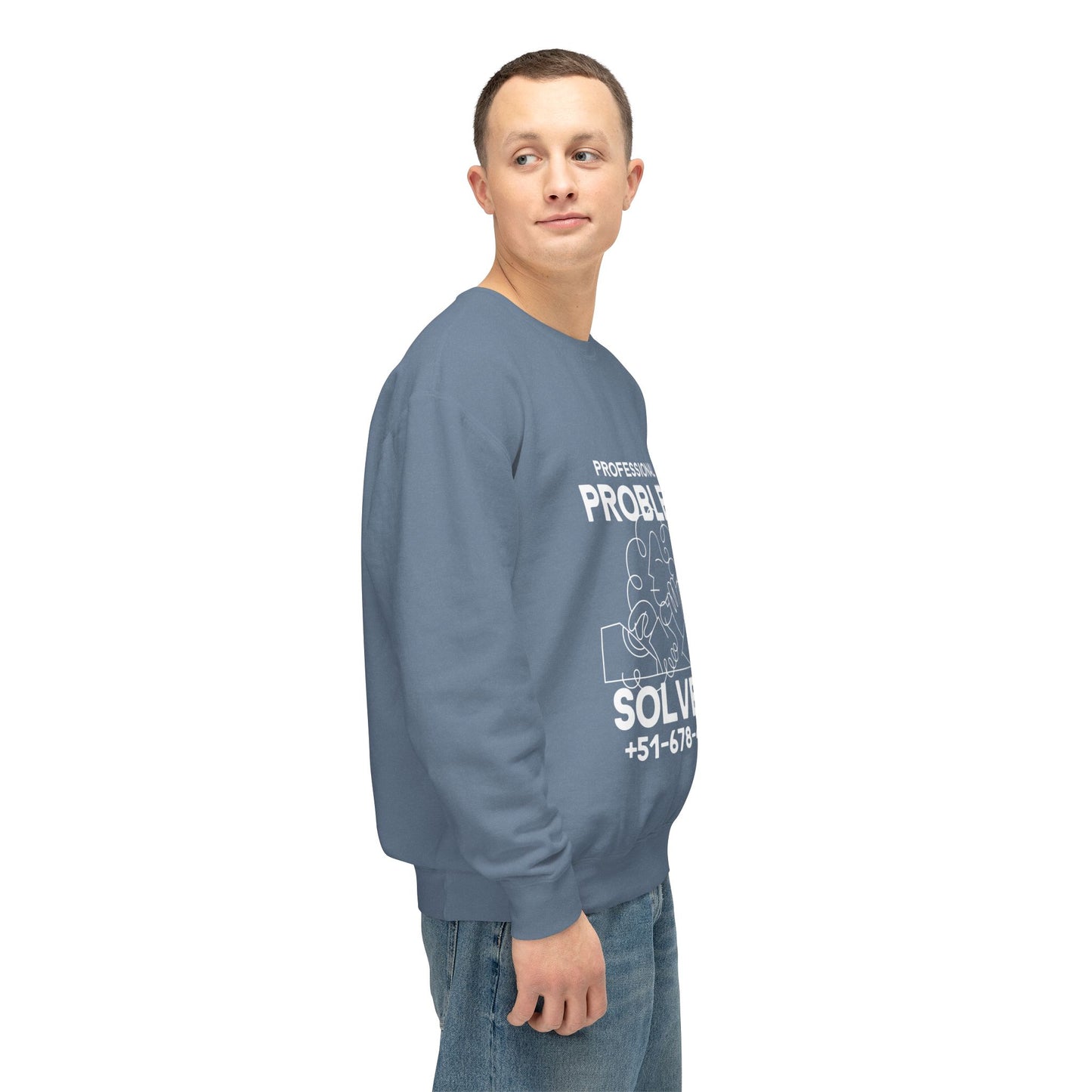 Men's Lightweight Crewneck Sweatshirt - Clix Bazaar