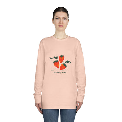 Women's Long Sleeve Crewneck Tee - Clix Bazaar