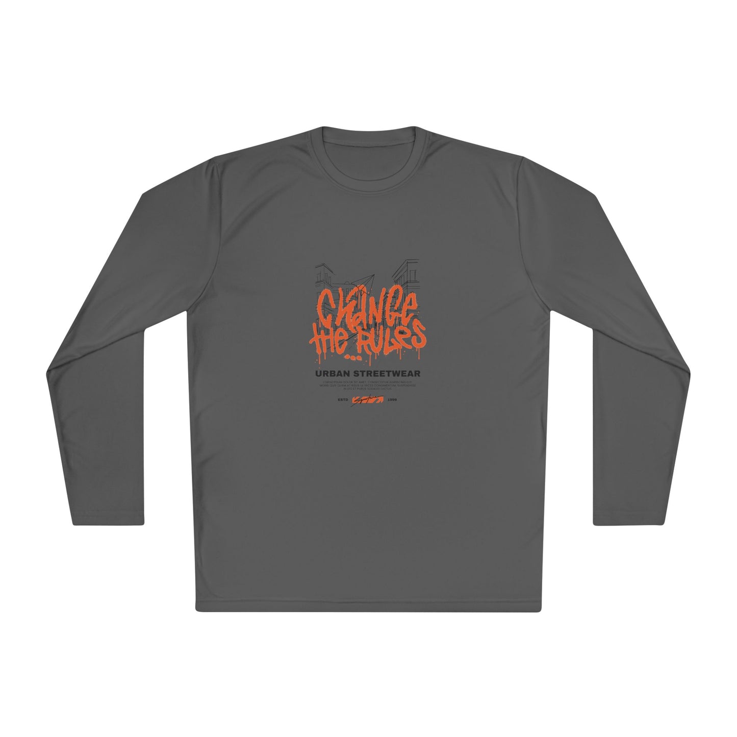 Men's Long Sleeve Tee - Climb the Rules - Clix Bazaar