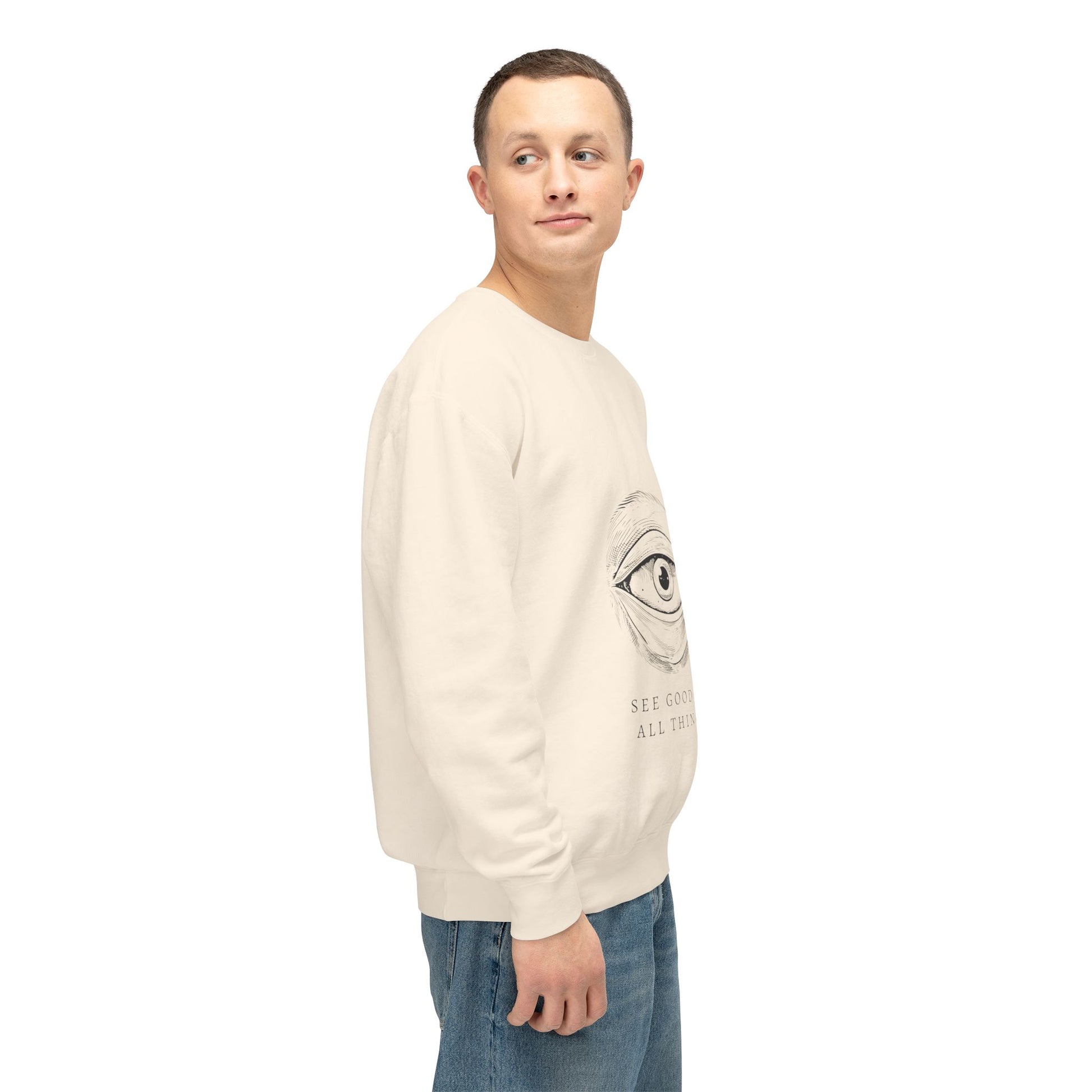 Men's Lightweight Crewneck Sweatshirt - Clix Bazaar