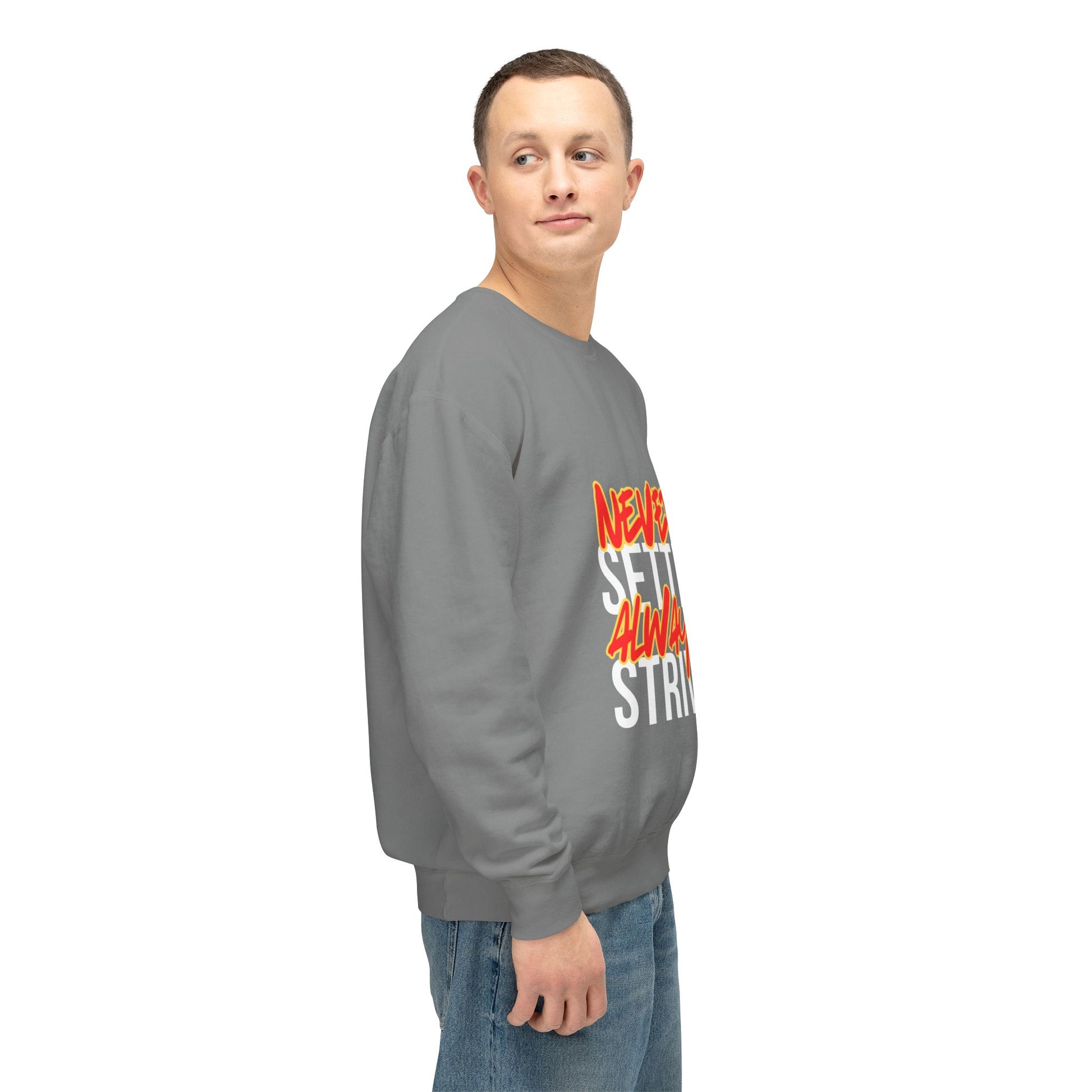 Men's Lightweight Crewneck Sweatshirt - Clix Bazaar