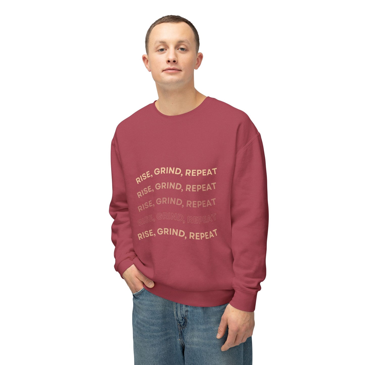 Men's Lightweight Crewneck Sweatshirt - Clix Bazaar