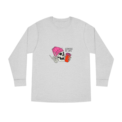 Women's Long Sleeve Crewneck Tee - Clix Bazaar