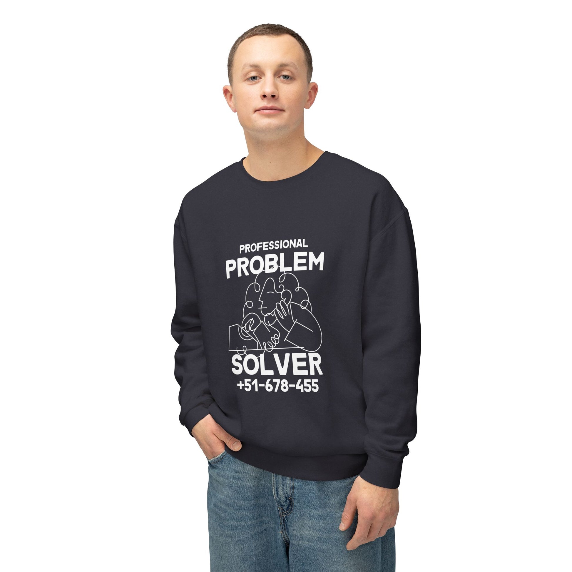 Men's Lightweight Crewneck Sweatshirt - Clix Bazaar