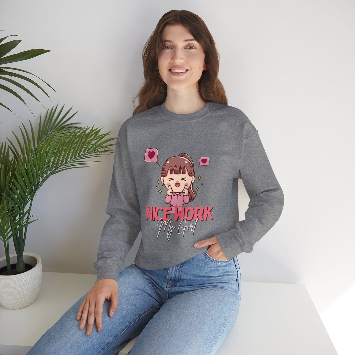 Women's Heavy Blend™ Crewneck Sweatshirt - Clix Bazaar