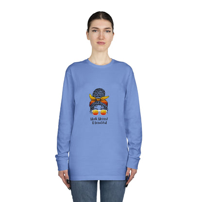 Women's Long Sleeve Crewneck Tee - Clix Bazaar